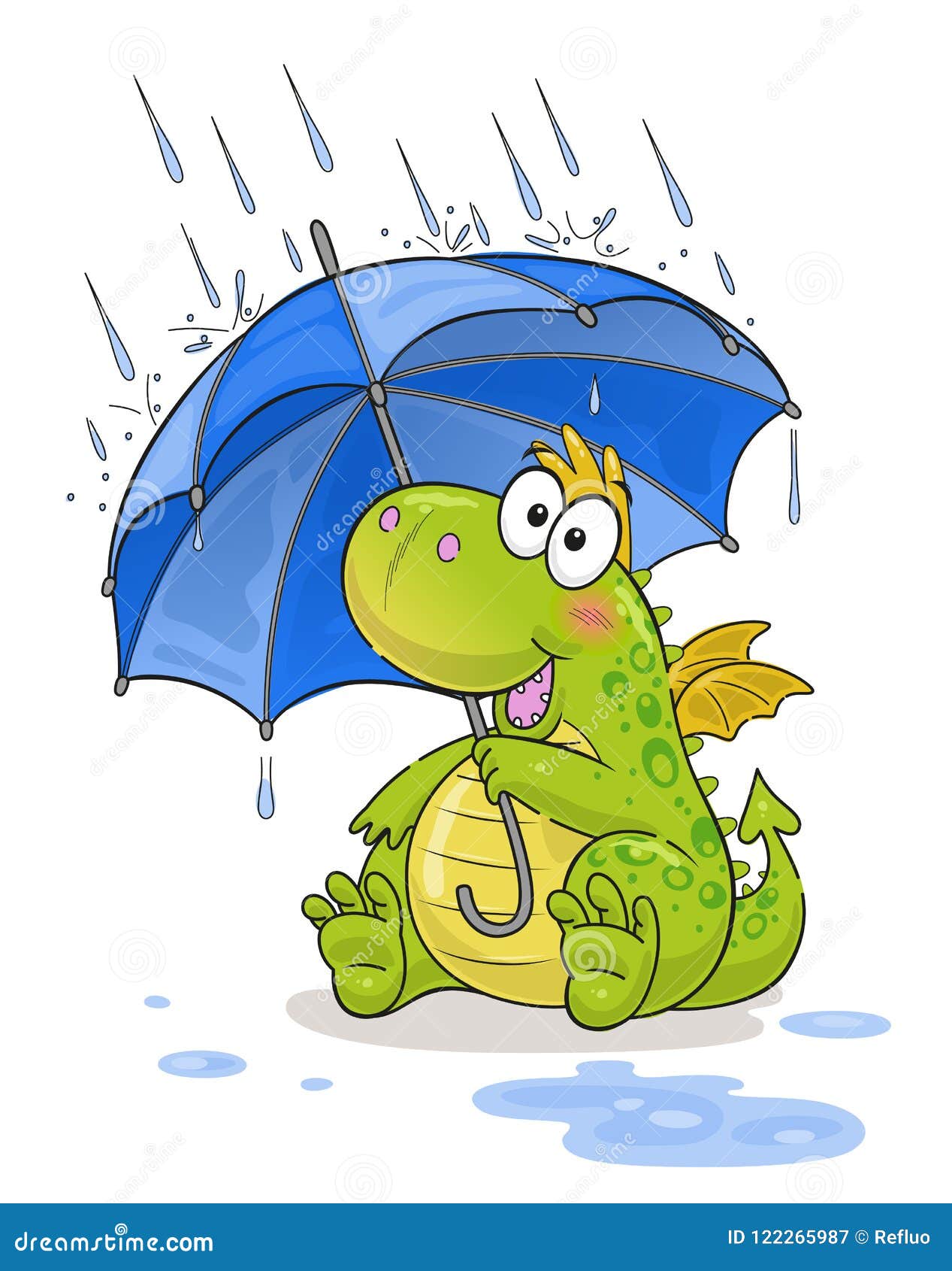 Funny Rain Cartoon
