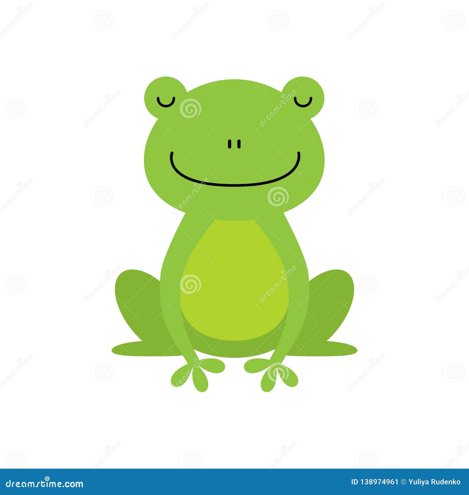 Cute Green Frog Cartoon Character Isolated on White Background Stock Vector - Illustration of frog, mascot: 138974961 Cute Green Frog Cartoon Character Isolated on White Background Stock Vector - Illustration of frog, mascot: 138974961