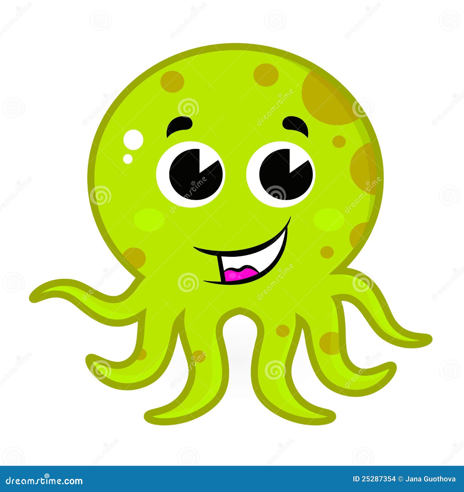 green octopus clipart - photo #18