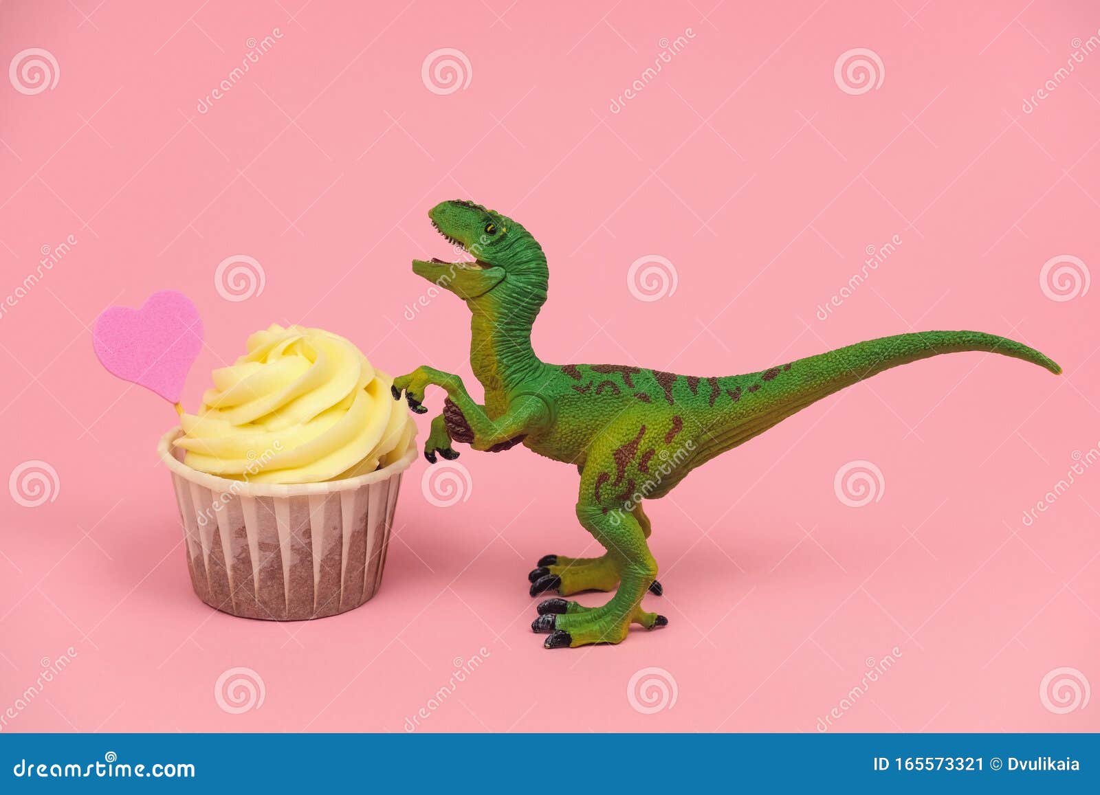 Green Plastic Dinosaur Toywith Cupkace Decorated With Pink Heart On A Pastel Pink Background Stock Image Image Of Coffee Greeting 165573321 Feel free to download, share, comment and discuss every wallpaper you like. dreamstime com