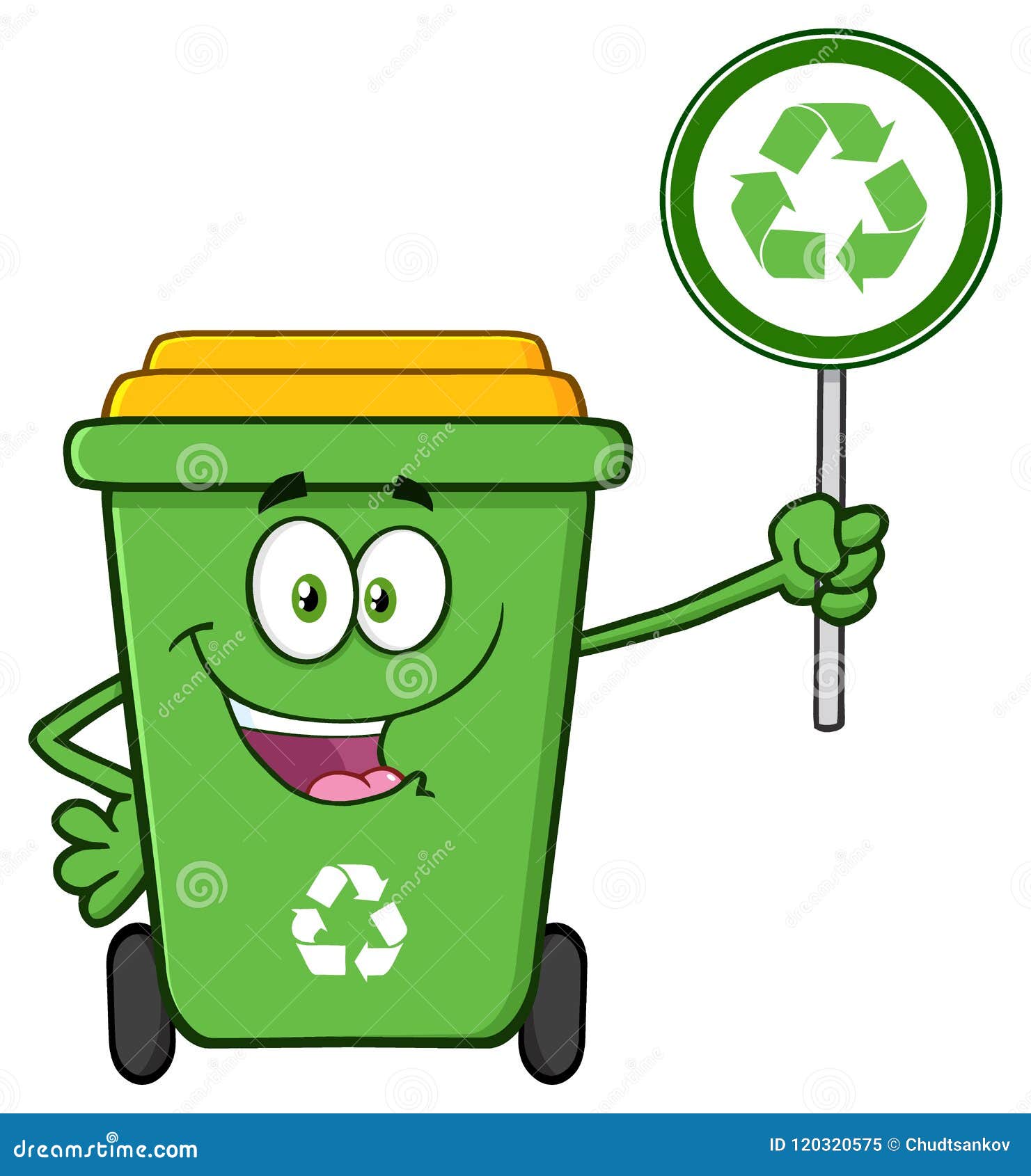 recycle can clip art