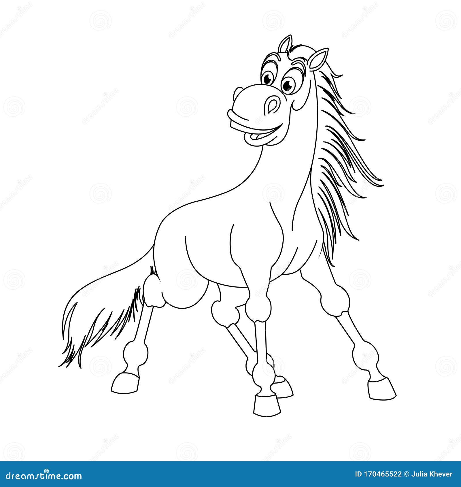 20+ Spirit Horse Coloring Page