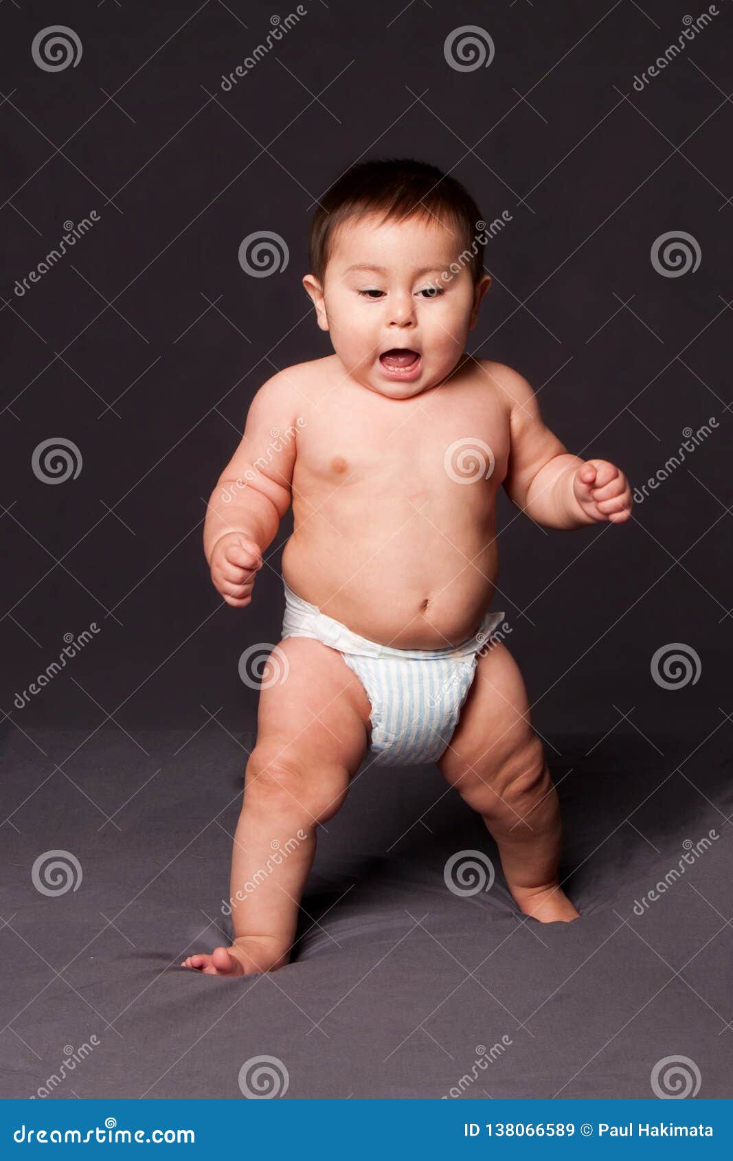 Cute Happy Baby First Steps Walking Stock Image - Image of happy,  childhood: 138066589