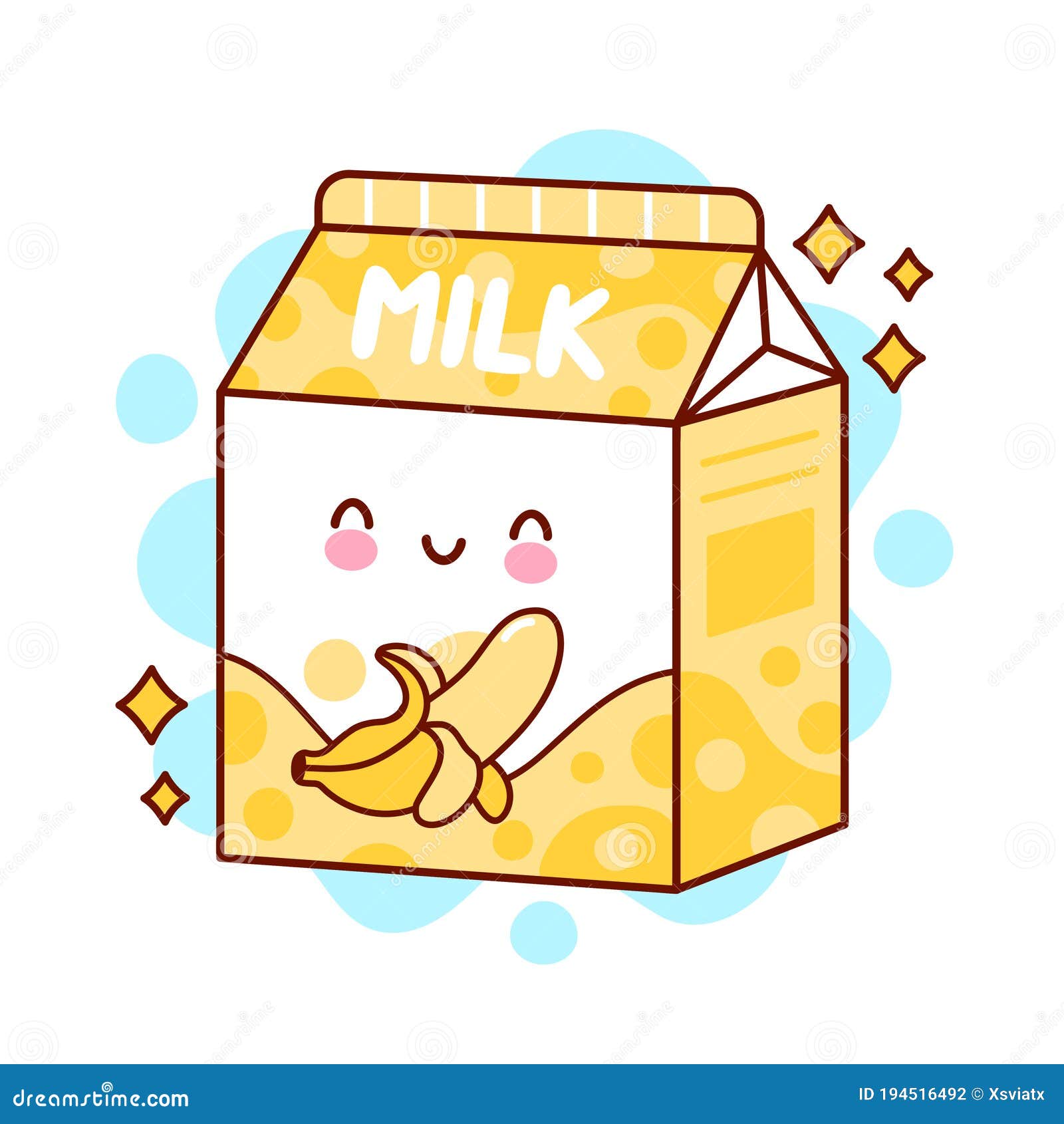 Milk cute
