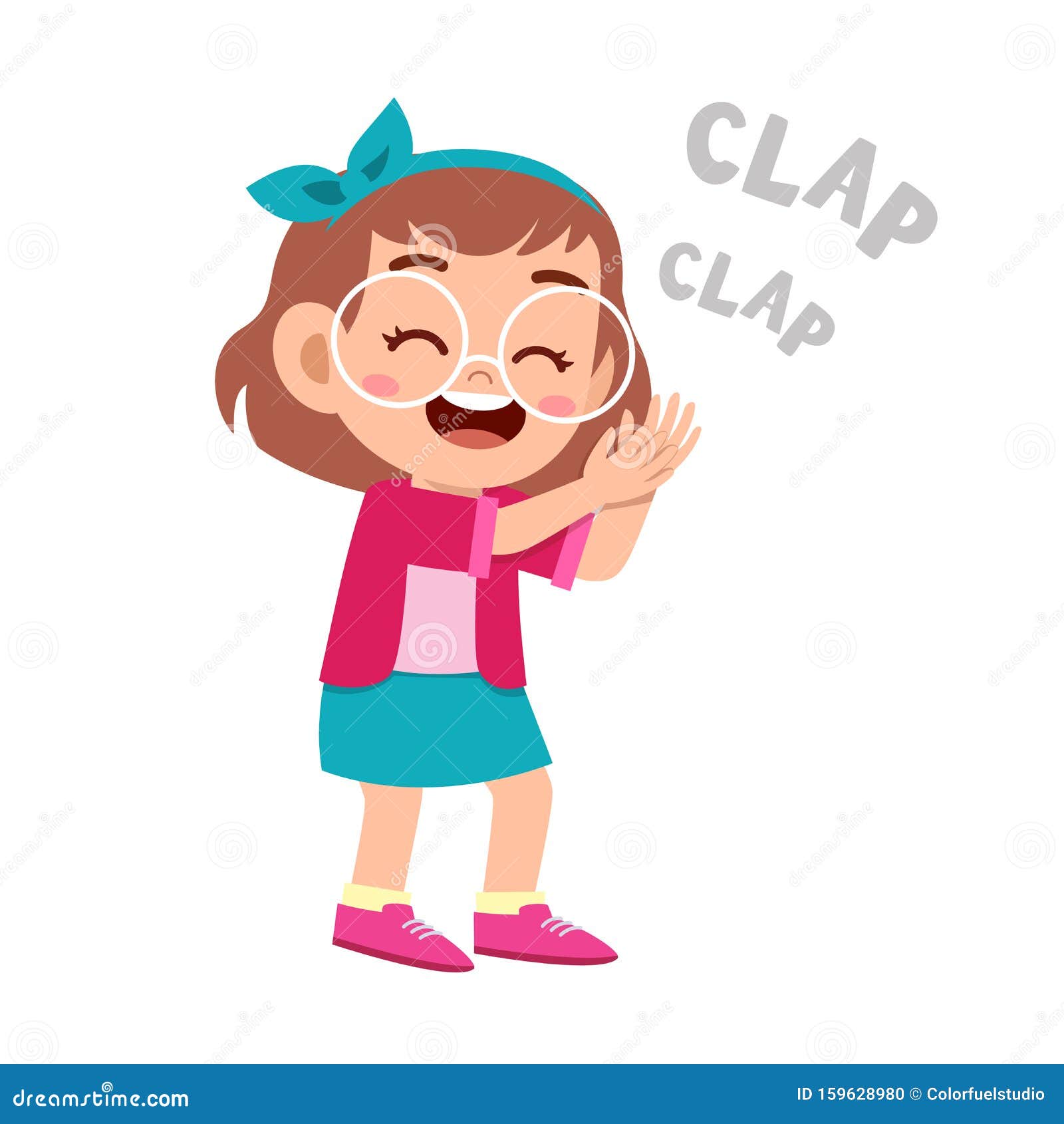 Clap Hands Cartoon Stock Illustrations – 1,103 Clap Hands Cartoon Stock  Illustrations, Vectors & Clipart - Dreamstime