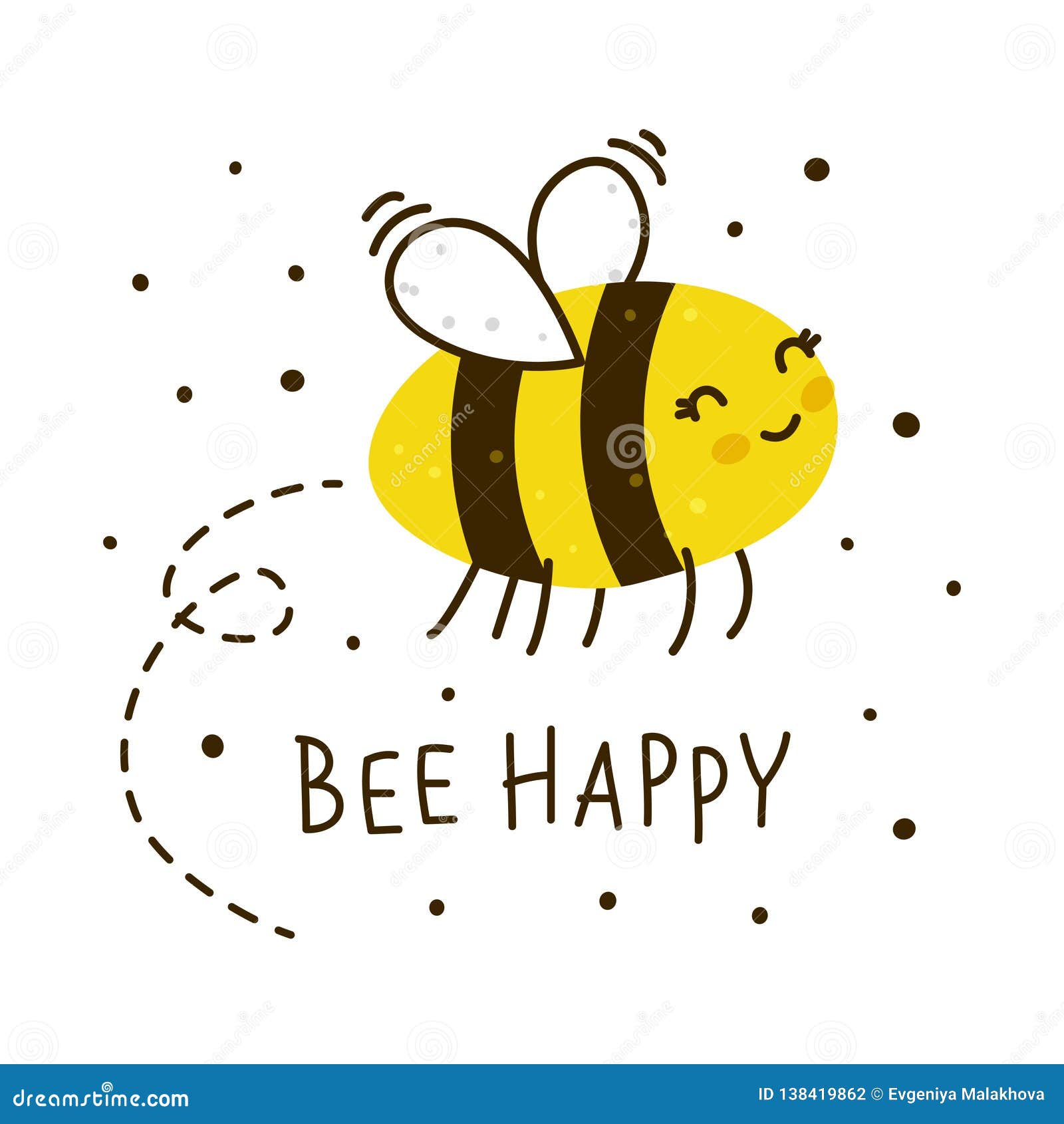 Cute Honey Bee Clipart Illustration By ZayamiArt | TheHungryJPEG