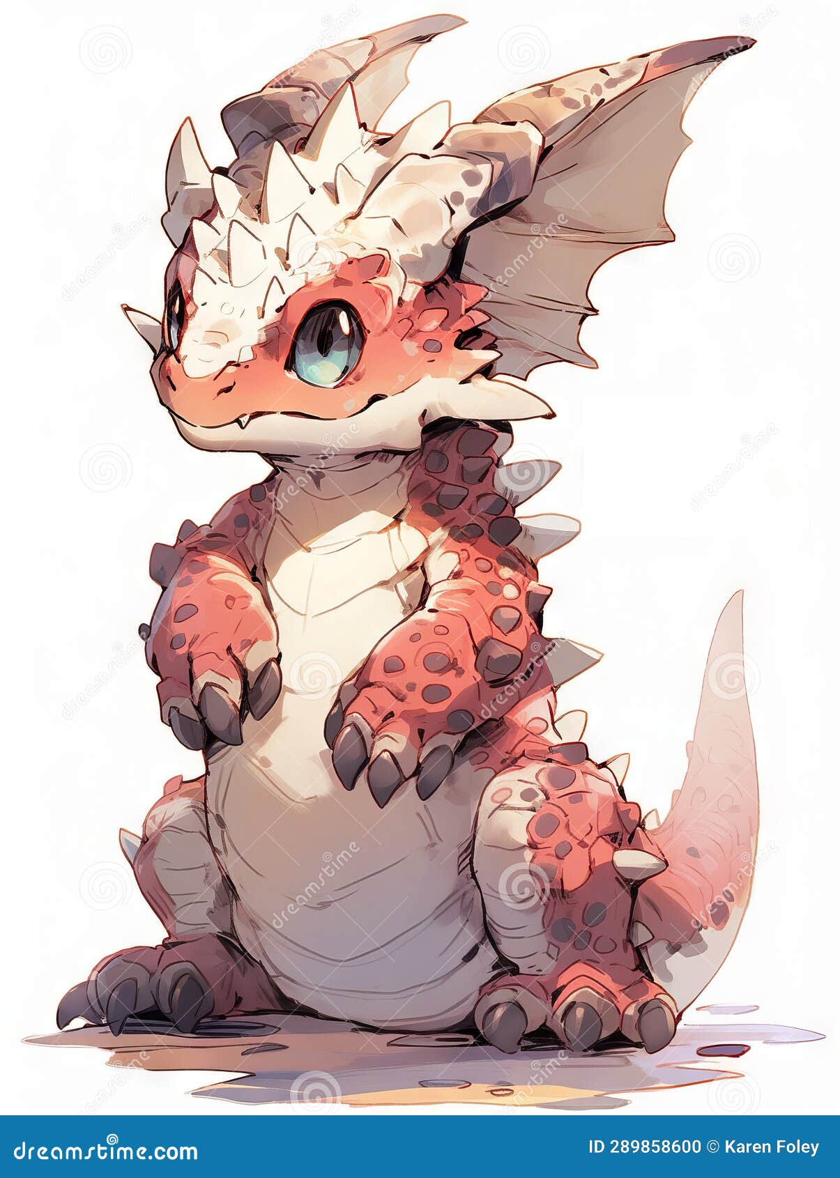 Cute Anime Dragons 3d model - CadNav