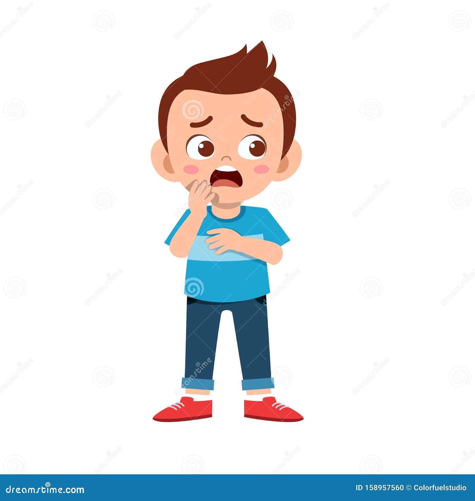 Worried Kid Clipart