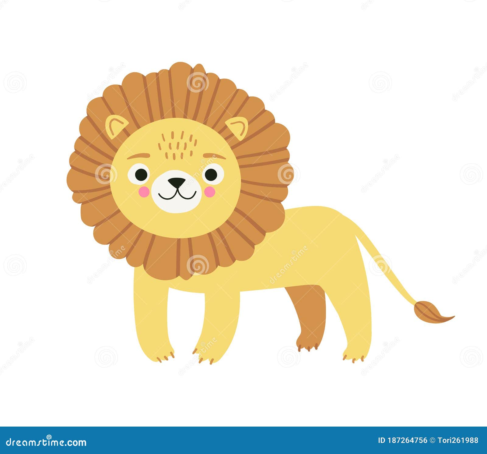 Cute Lion Character. Simple Cartoon Vector Style Illustration of African Animal, Isolated on White Background Stock Illustration - Illustration of greeting, children: 187264756 Cute Lion Character. Simple Cartoon Vector Style Illustration of African Animal, Isolated on White Background Stock Illustration - Illustration of greeting, children: 187264756