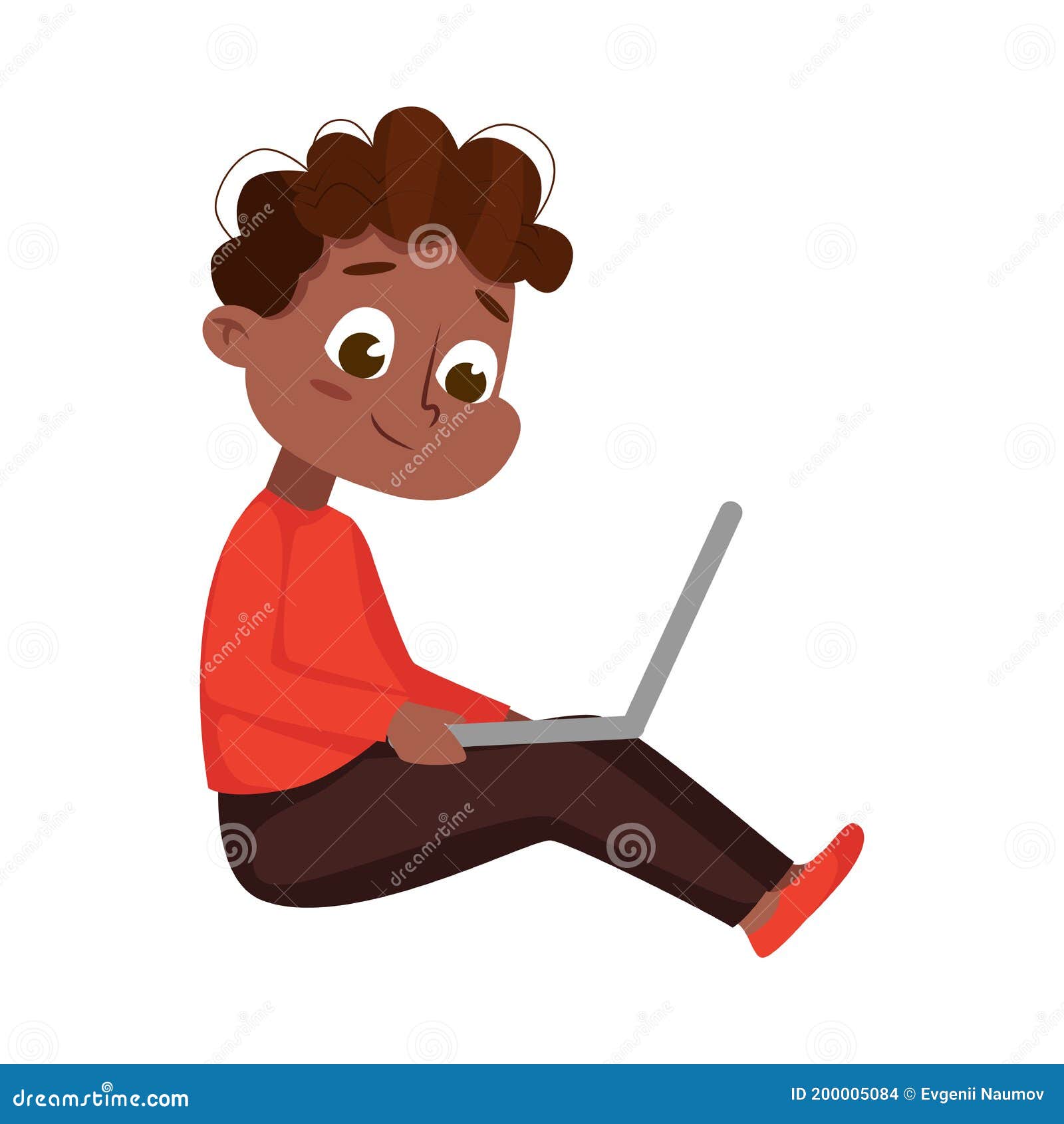 Cartoon Online Learning African American Stock Illustrations – 244 Cartoon  Online Learning African American Stock Illustrations, Vectors & Clipart -  Dreamstime