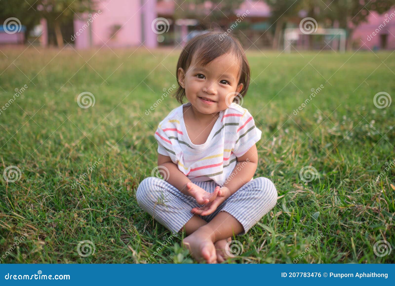 Cute Little Asian 1 - 2 Years Old Toddler Baby Girl Child Smiling ...