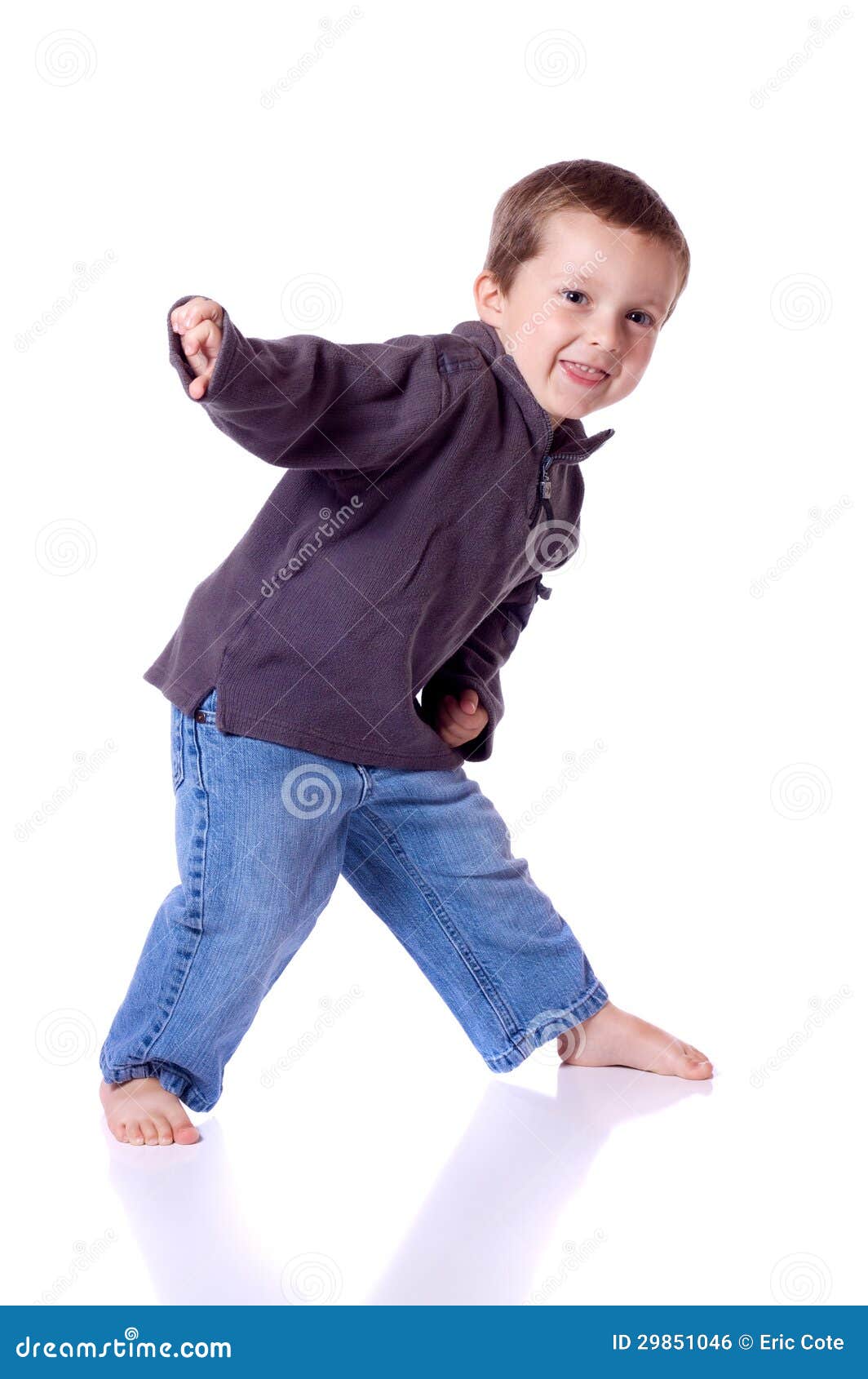 Boy dancing stock photo. Image of child, cute, youth 29851046