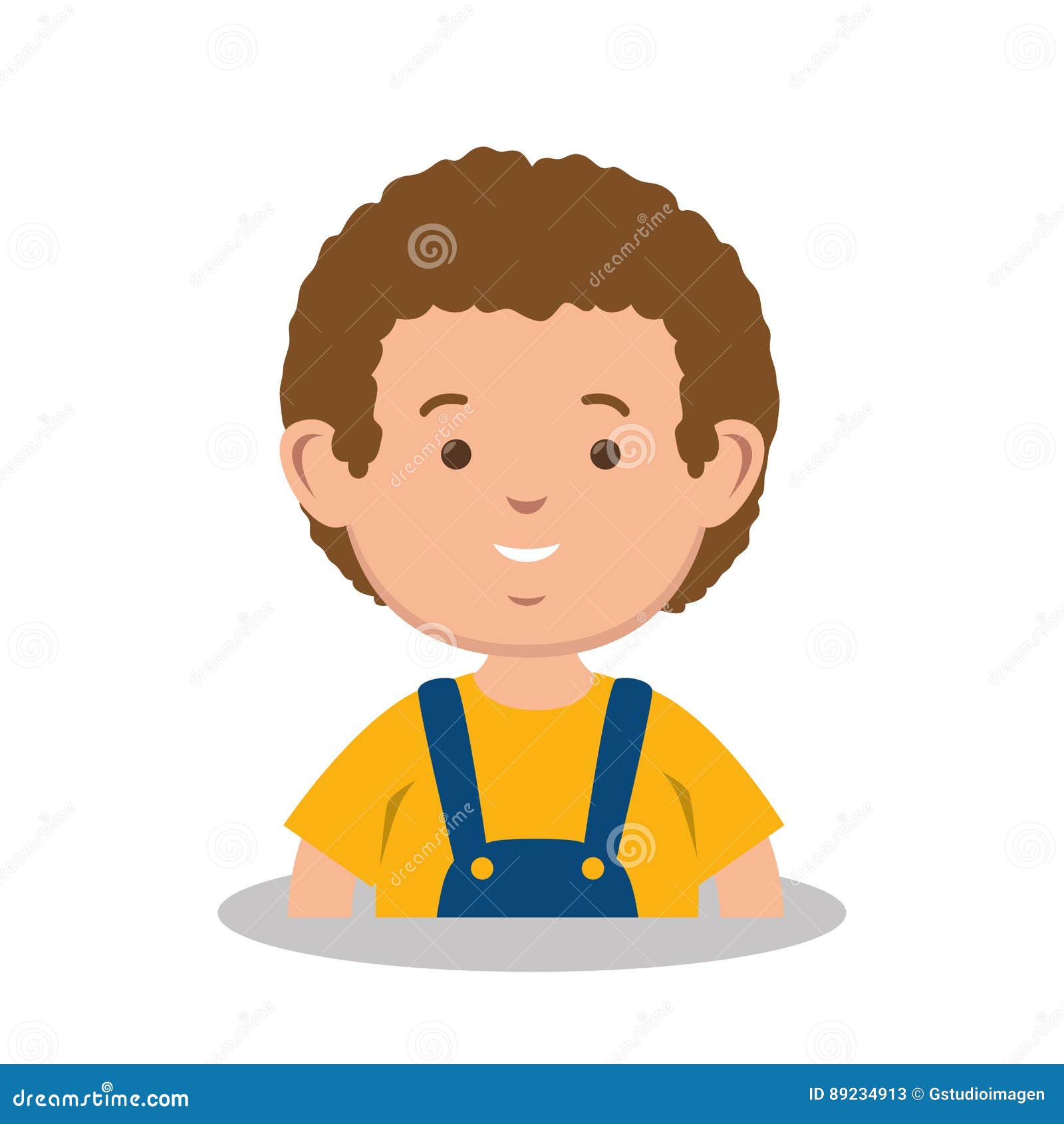 Cute little boy icon stock illustration. Illustration of icon 89234913