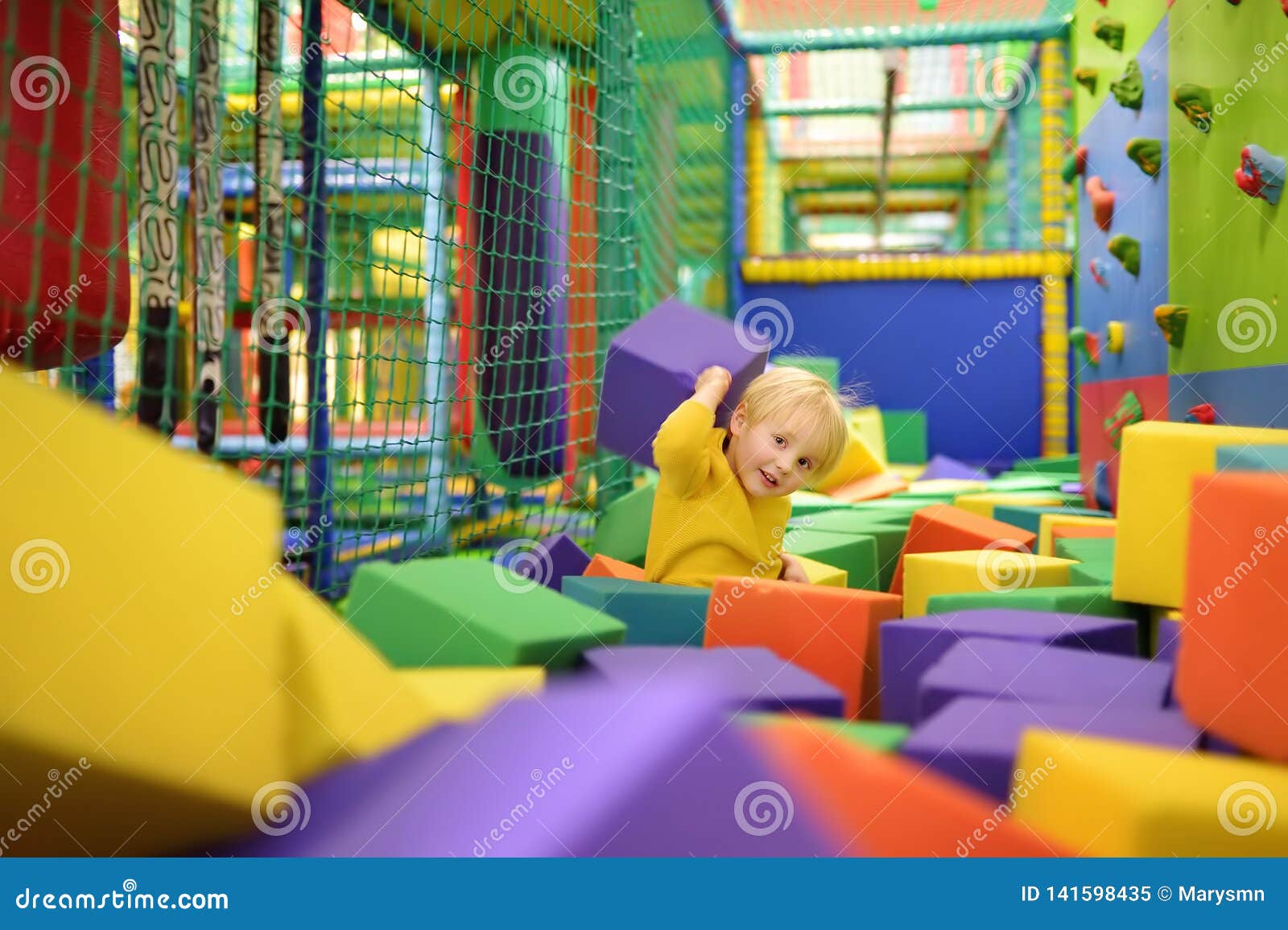Indoor Playground For Children Stock Photography