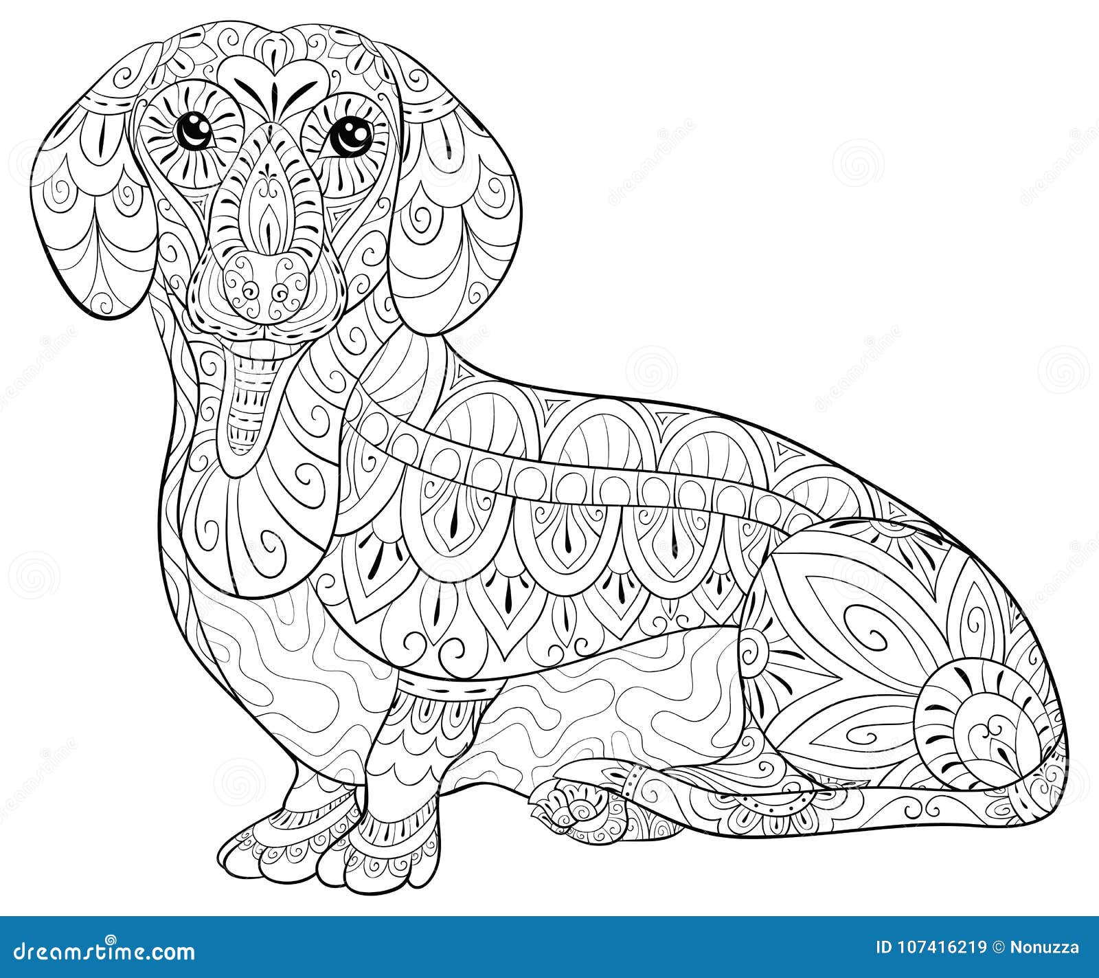 Dachshund Art Stock Illustrations 3 610 Dachshund Art Stock Illustrations Vectors Clipart Dreamstime