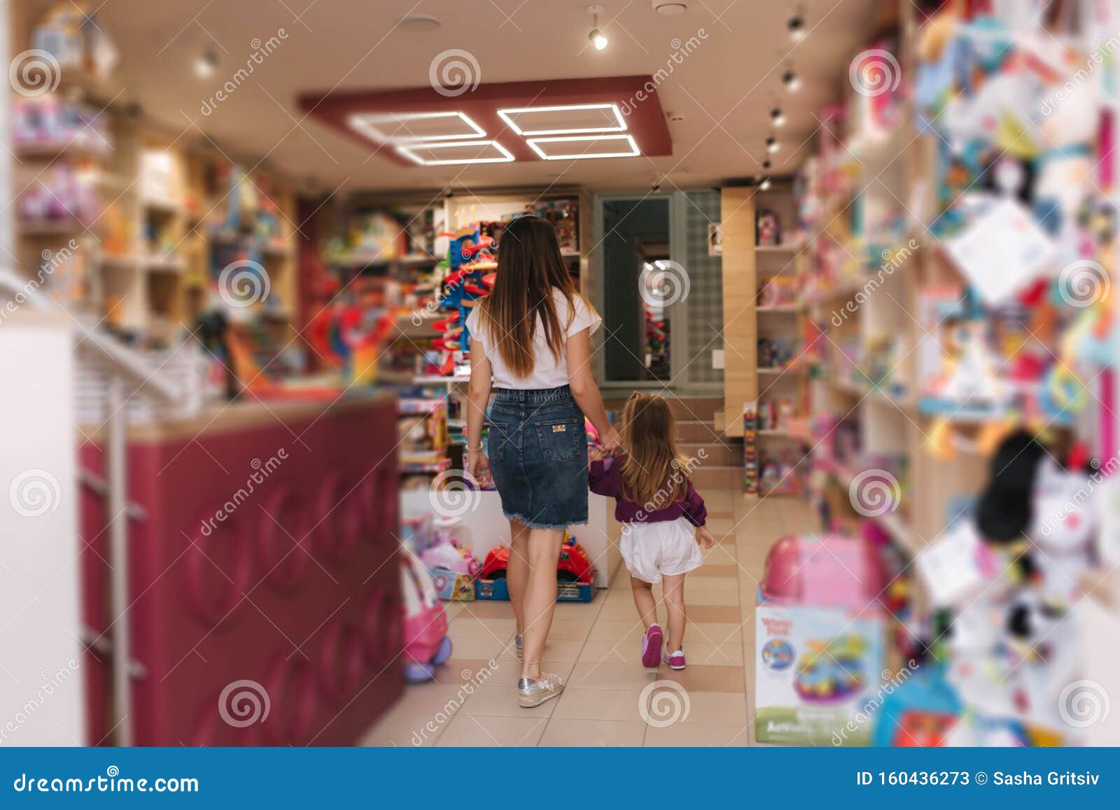 go to the toy store