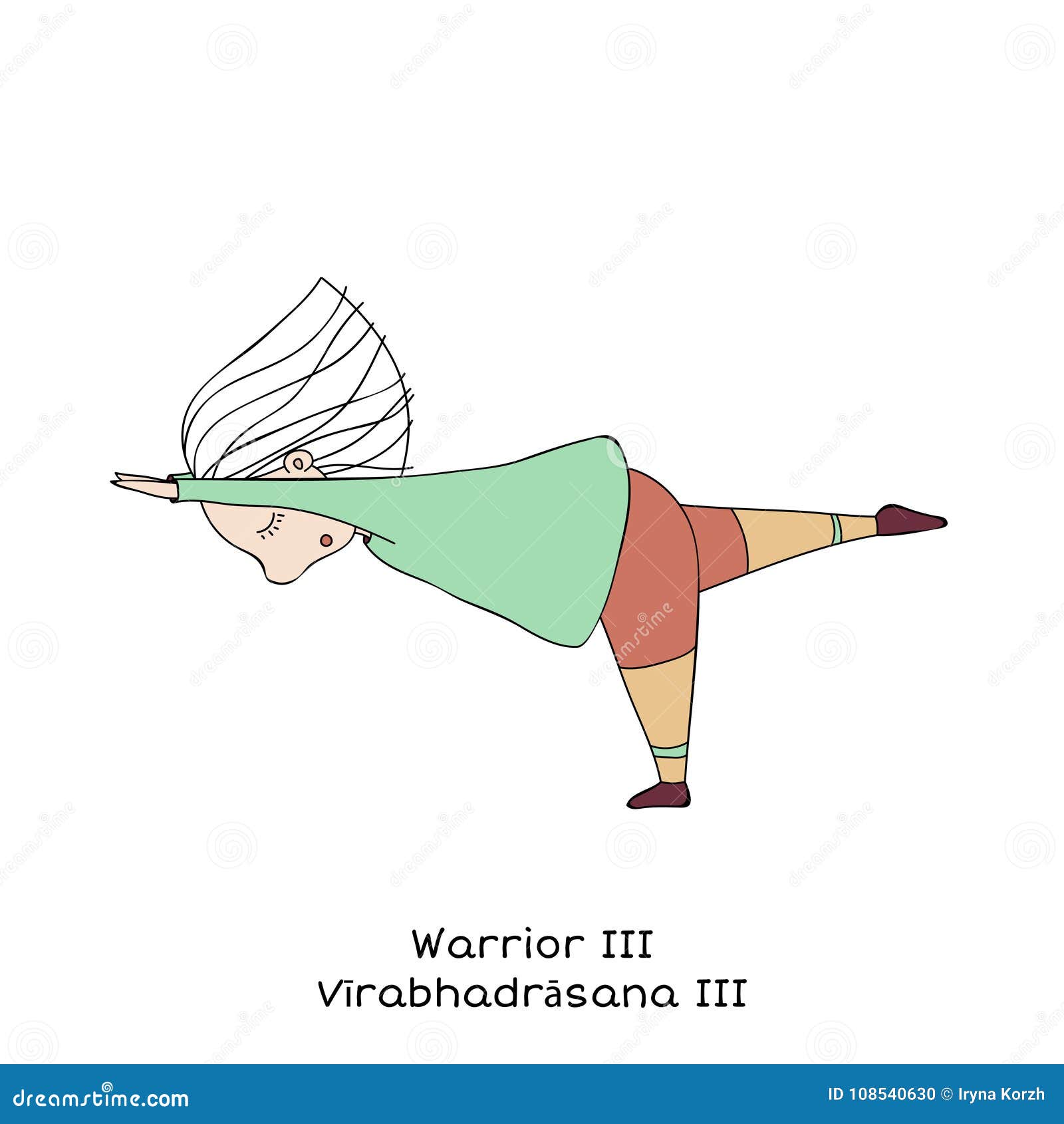 Yoga Pose: Warrior III