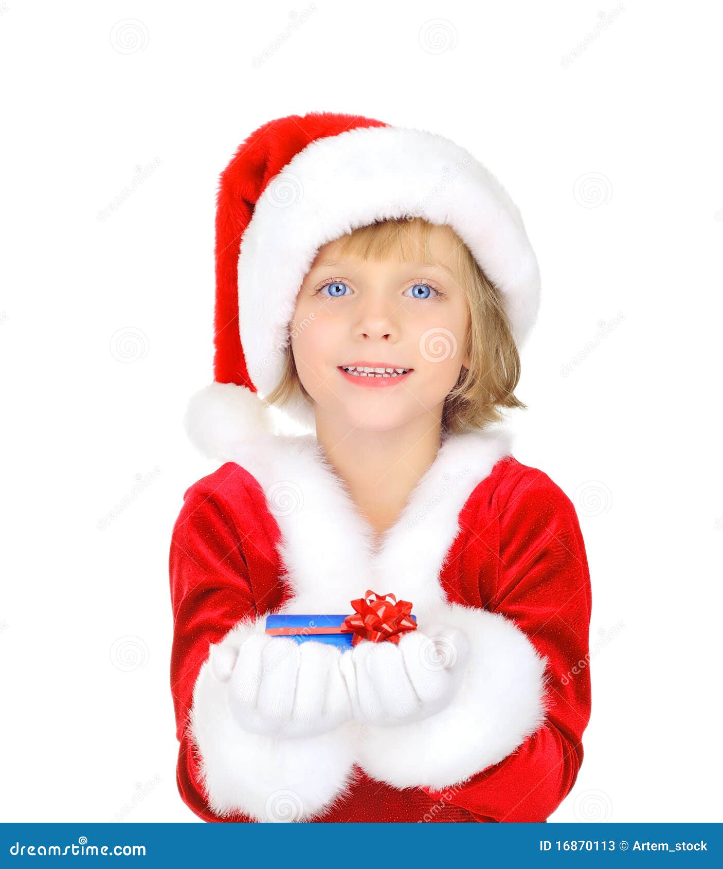 Cute Little Santa Claus with Credit Card Stock Image - Image of debit ...