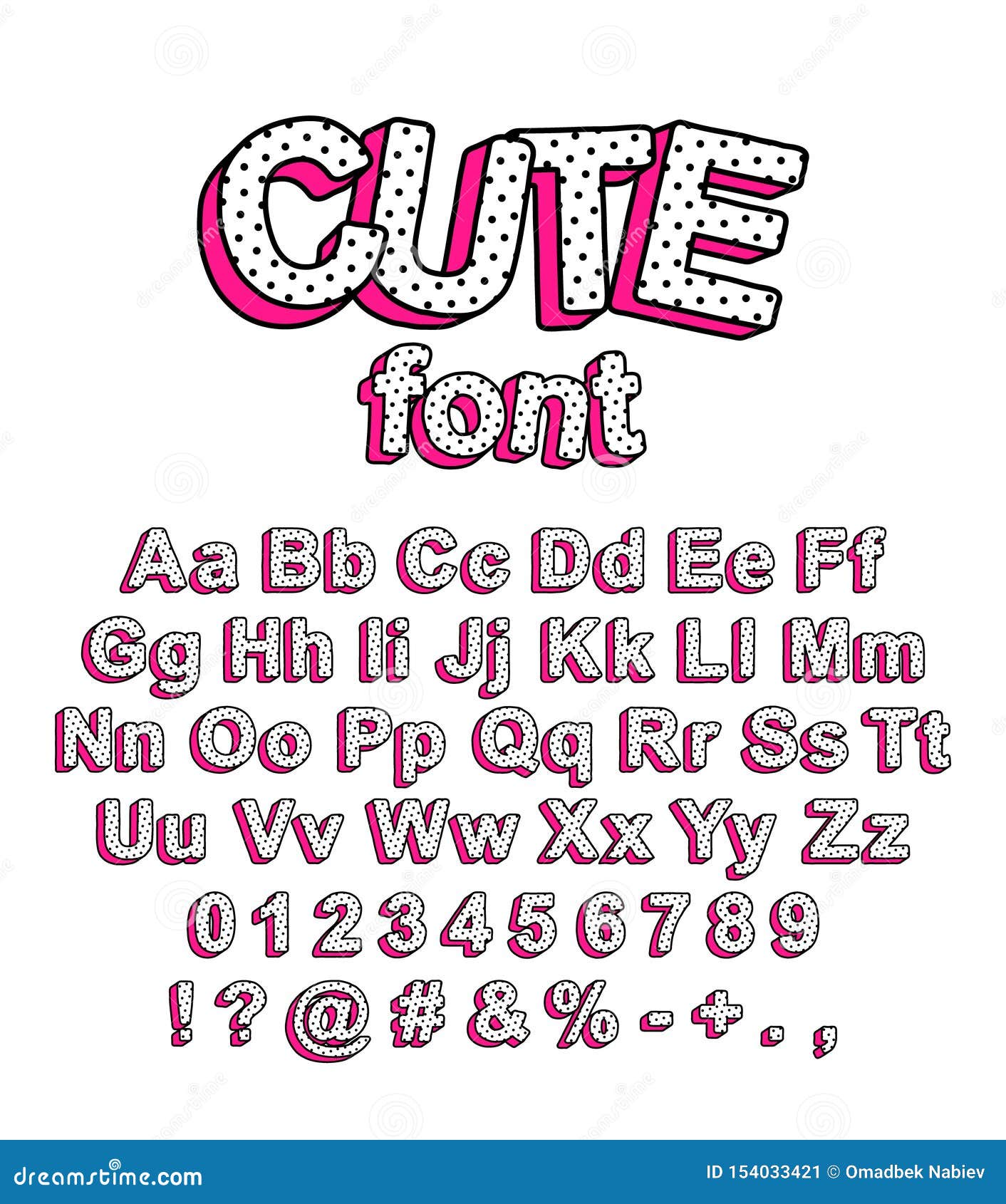 cute lol doll surprise style font.