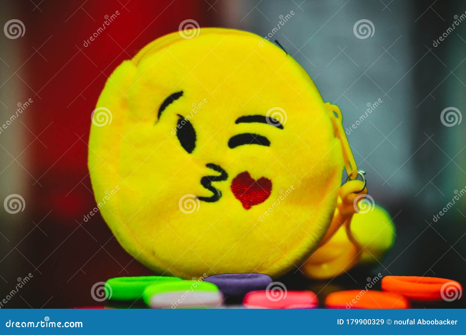 Cute, Love and Beautiful Smiley Bag Stock Image - Image of smiley ...