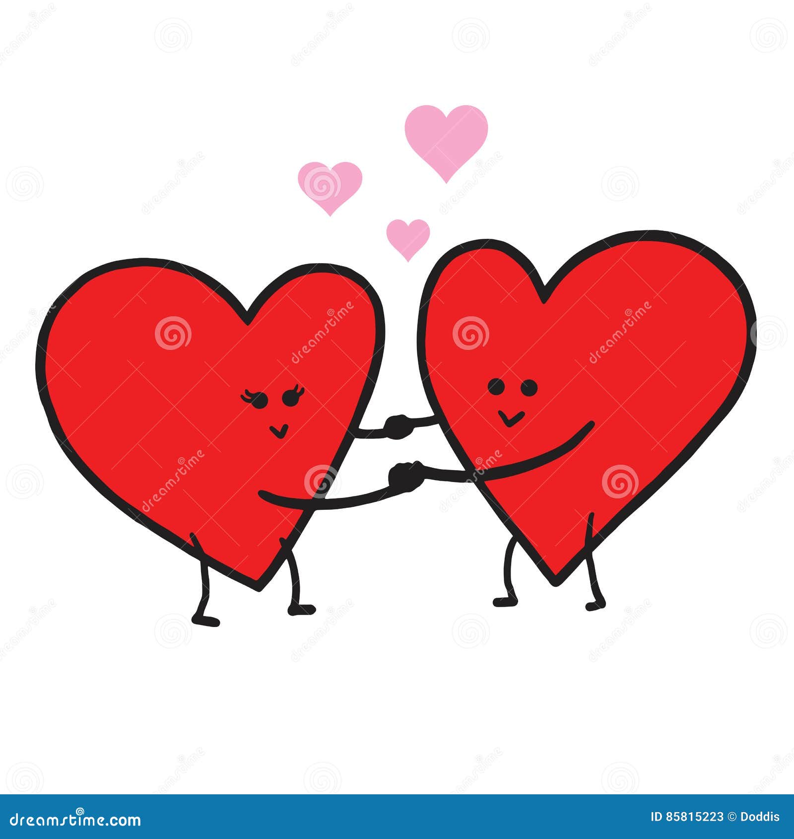 Cute Love Cartoon in Love Vector Illustration. Valentine Greeting Card Template Stock Vector - Illustration of card, face: 85815223 Cute Love Cartoon in Love Vector Illustration. Valentine Greeting Card Template Stock Vector - Illustration of card, face: 85815223