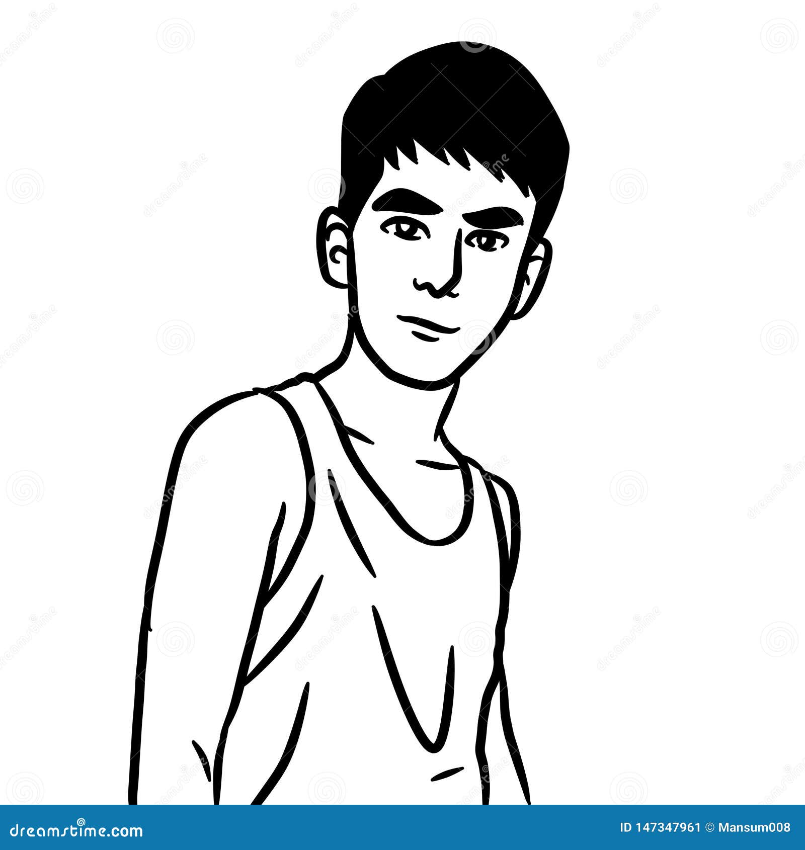 Cute man cartoon stock illustration. Illustration of character - 147347961 Cute man cartoon stock illustration. Illustration of character - 147347961