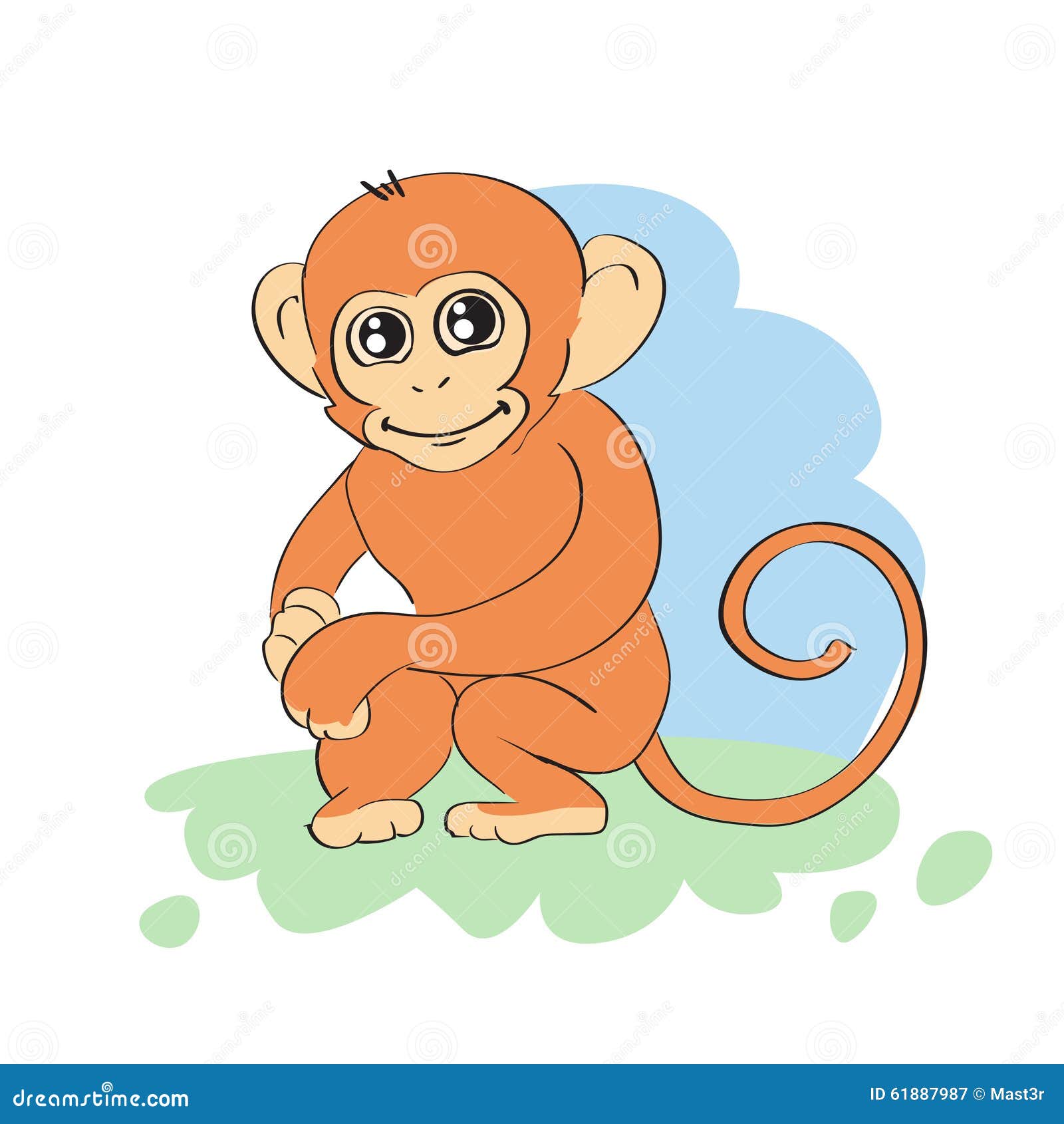 Easy Monkey Drawing (Step by Step How to Draw) - Crafty Morning