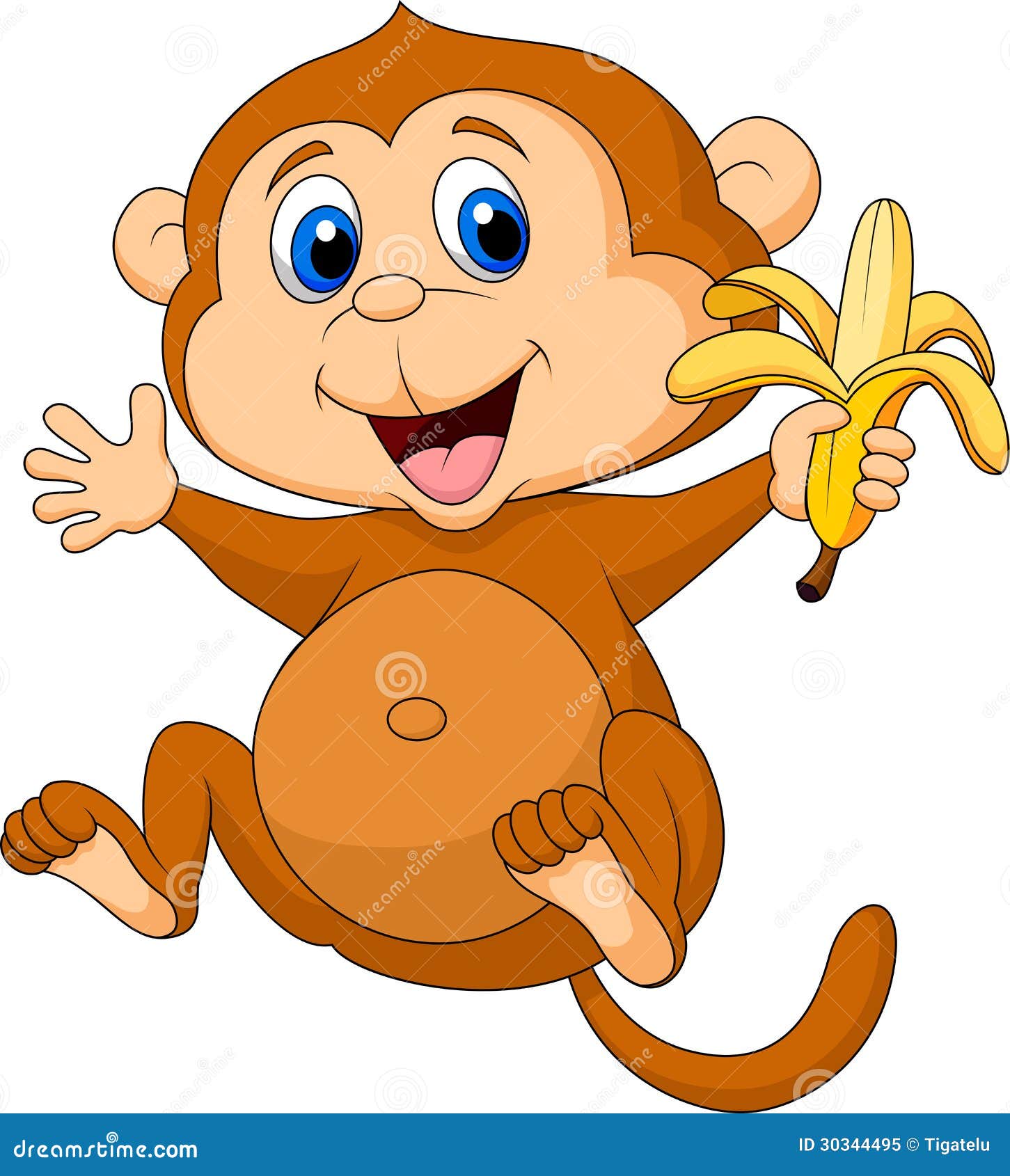 monkey illustrations clipart - photo #38
