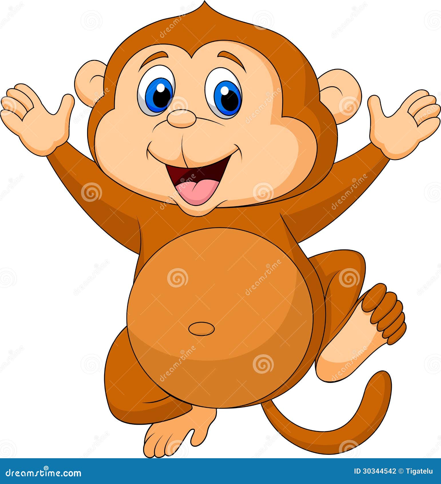 monkey laughing clipart - photo #18