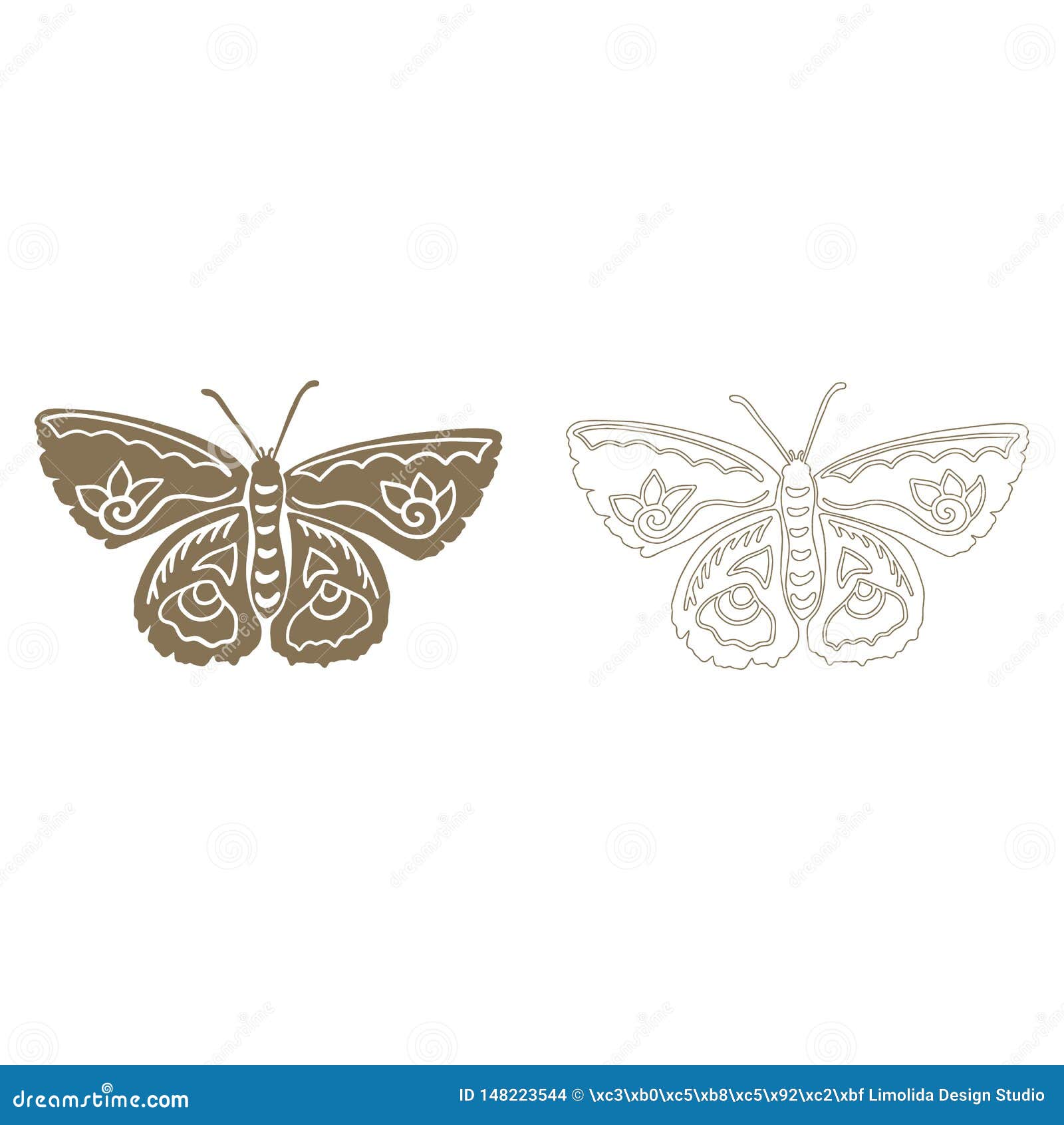cute moth silhouette cartoon   motif set. hand drawn nocturnal insect s clipart for creepy crawly blog