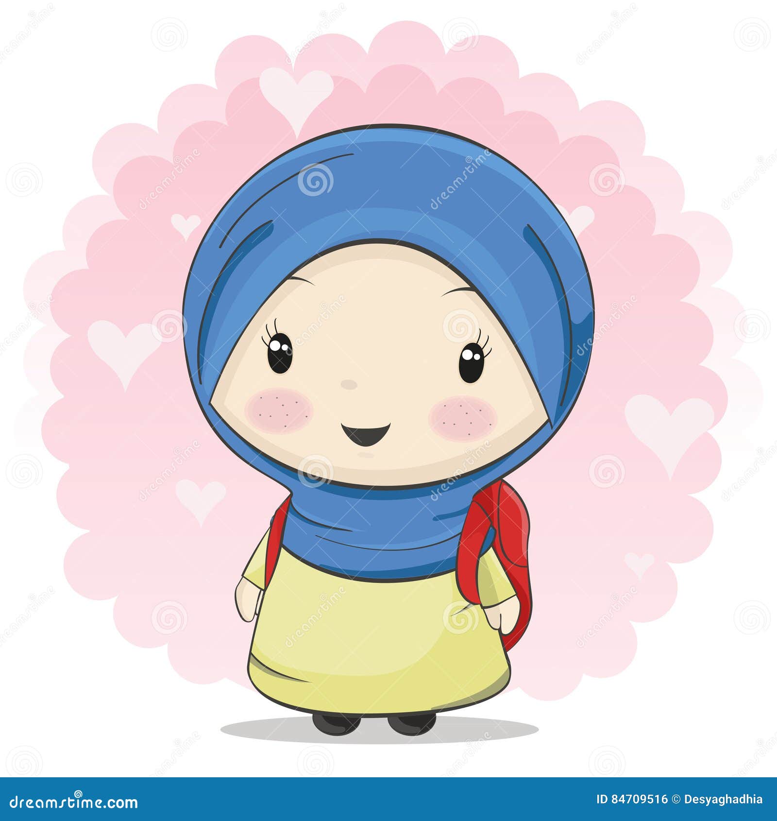 Hijabi Girl Illustration in 2023  Girls cartoon art, Cartoon girl drawing,  Girly art illustrations