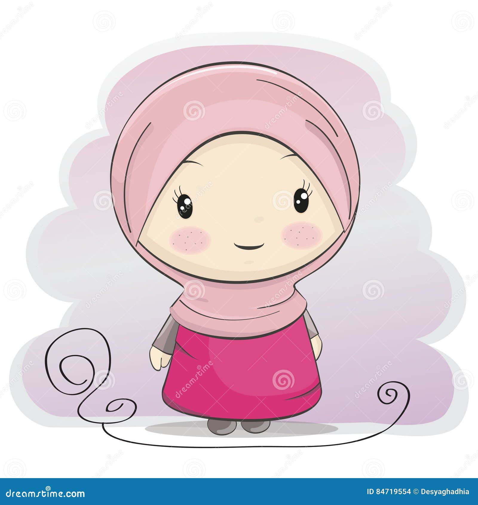 Wallpaper Cute Cartoon Muslimah Wallpaper Directory