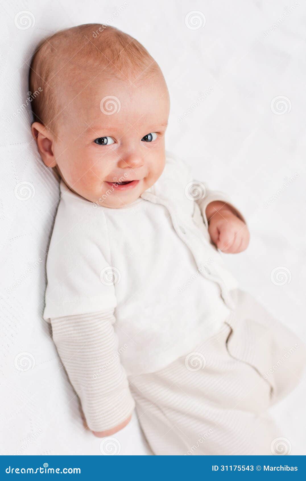 Cute newborn baby stock image. Image of smile, background - 31175543