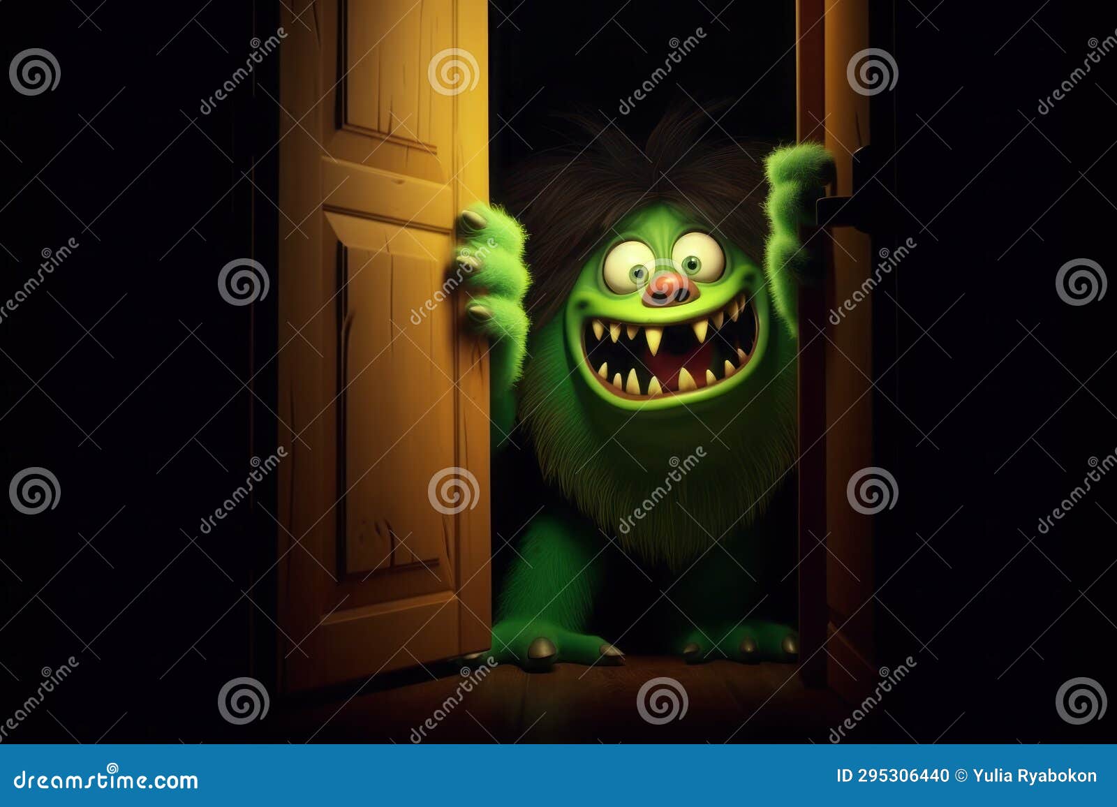 160+ Monster In Open Door Stock Photos, Pictures & Royalty-Free