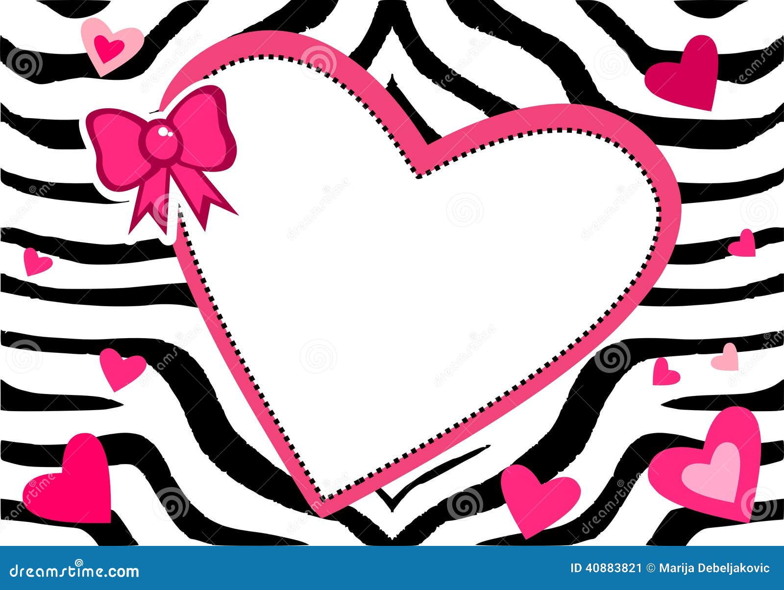 clip art zebra heart - photo #16