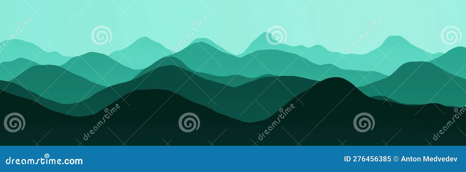 cute panoramic picture of mountains ridges in the fog s background 