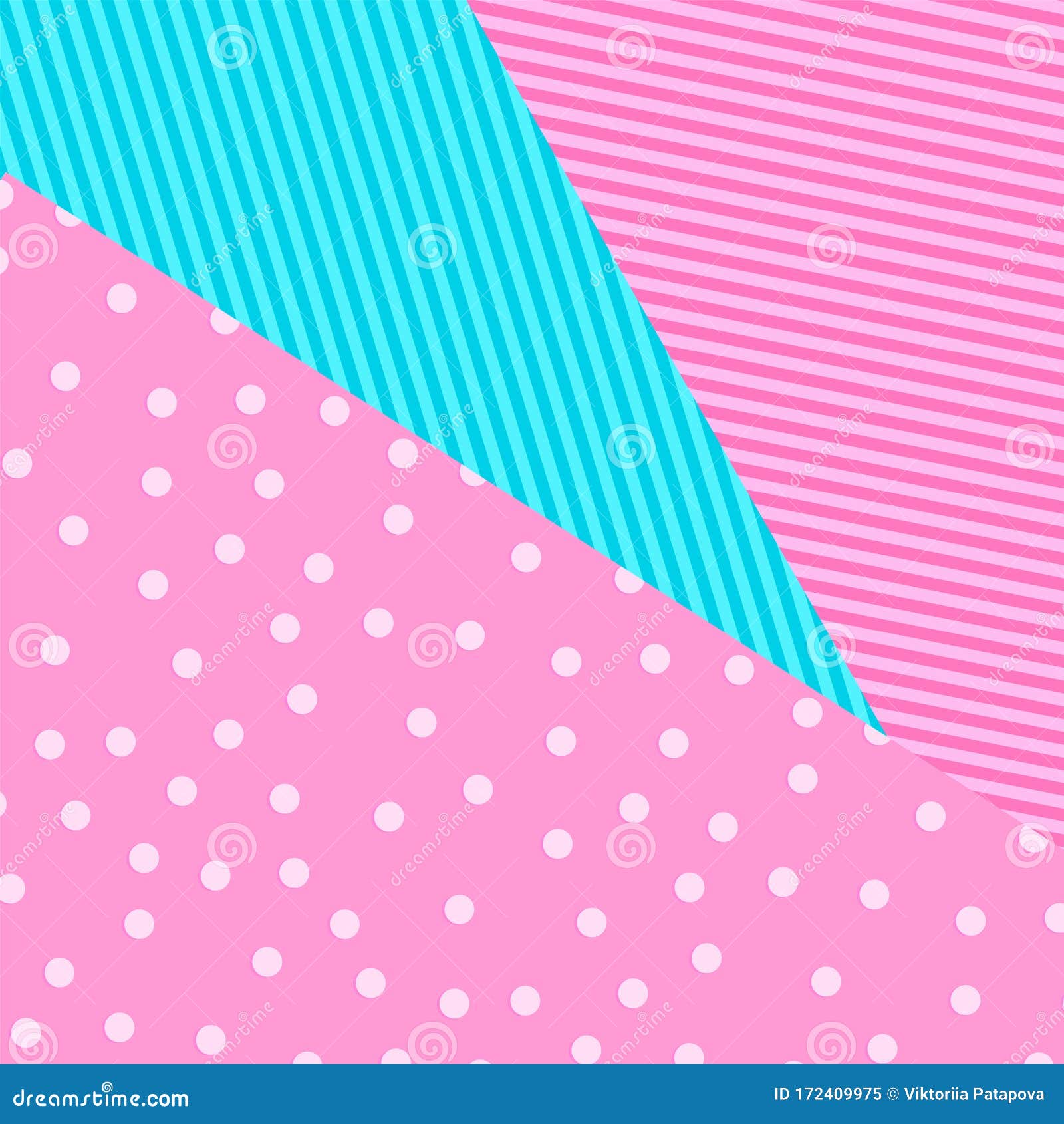 Cute Pattern Background in Princess Lol Doll Surprise Style. Vector