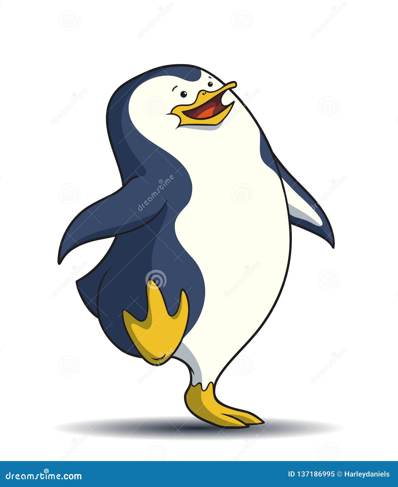 Cute Penguin is Walking, Cartoon Illustration Stock Vector - Illustration of cartoon, flightless: 137186995 Cute Penguin is Walking, Cartoon Illustration Stock Vector - Illustration of cartoon, flightless: 137186995