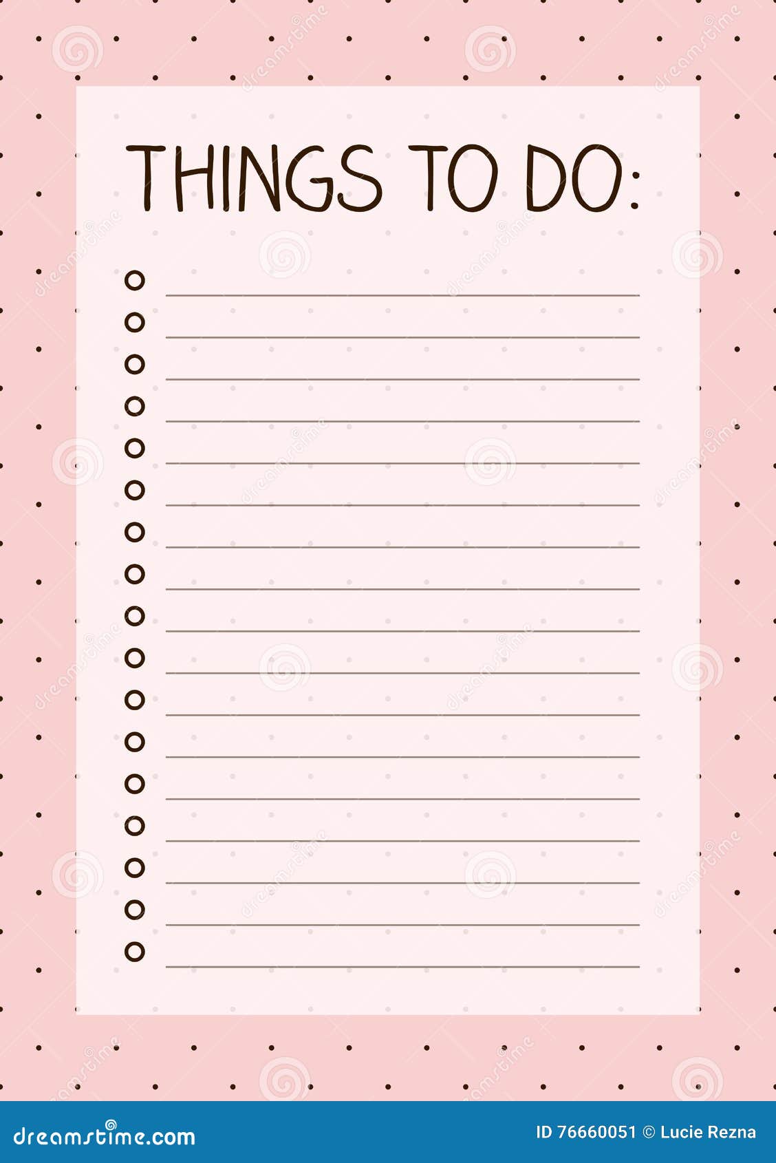 Cute Pink Planner stock illustration. Illustration of planner 76660051