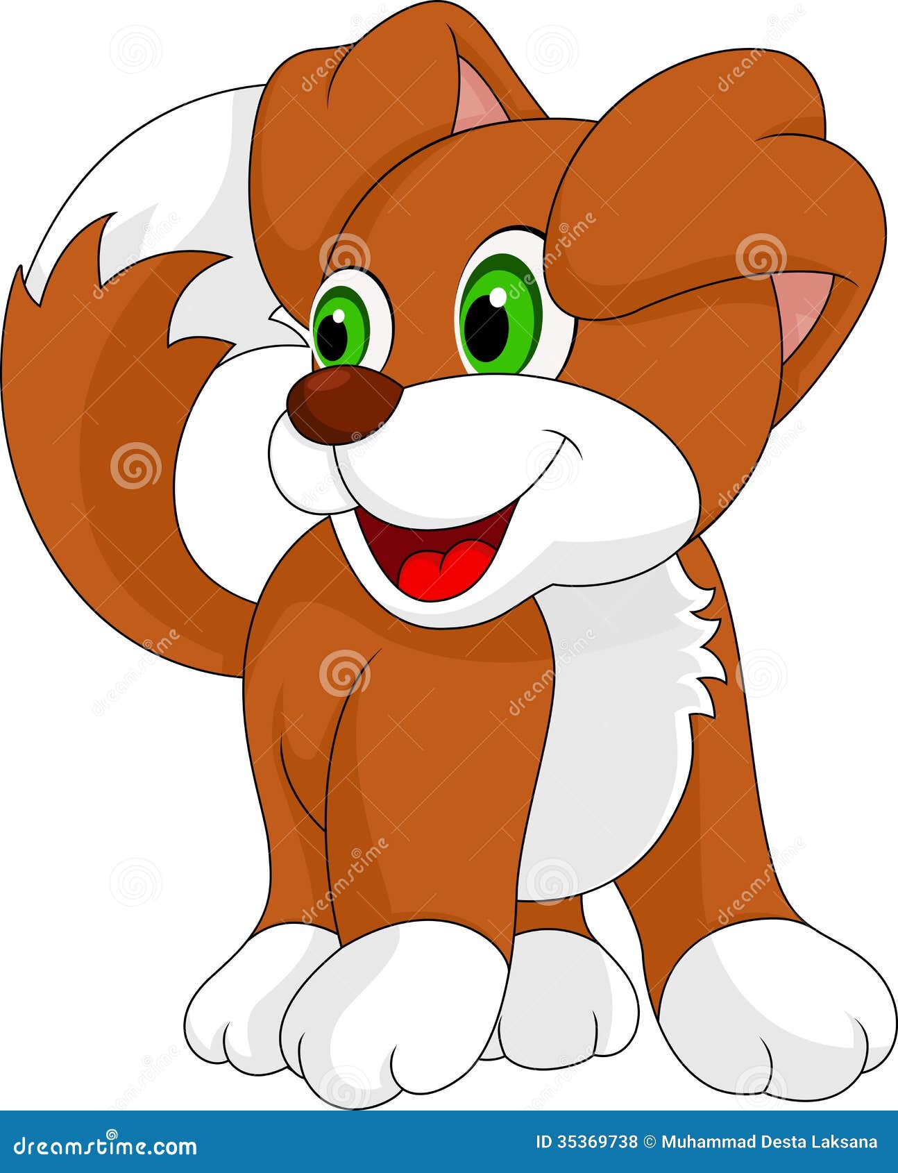  Cute  Puppy  Cartoon  Royalty Free Stock Photos Image 35369738