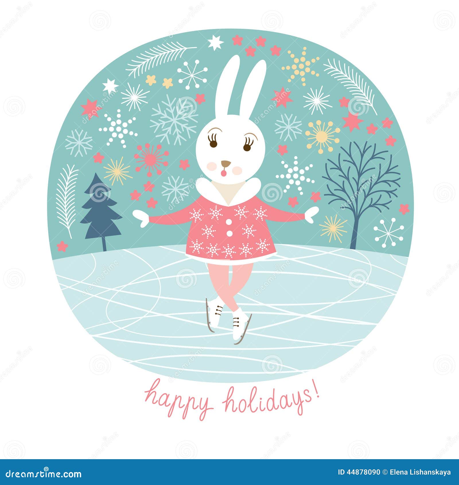 Cute rabbits skate stock vector. Illustration of character 44878090