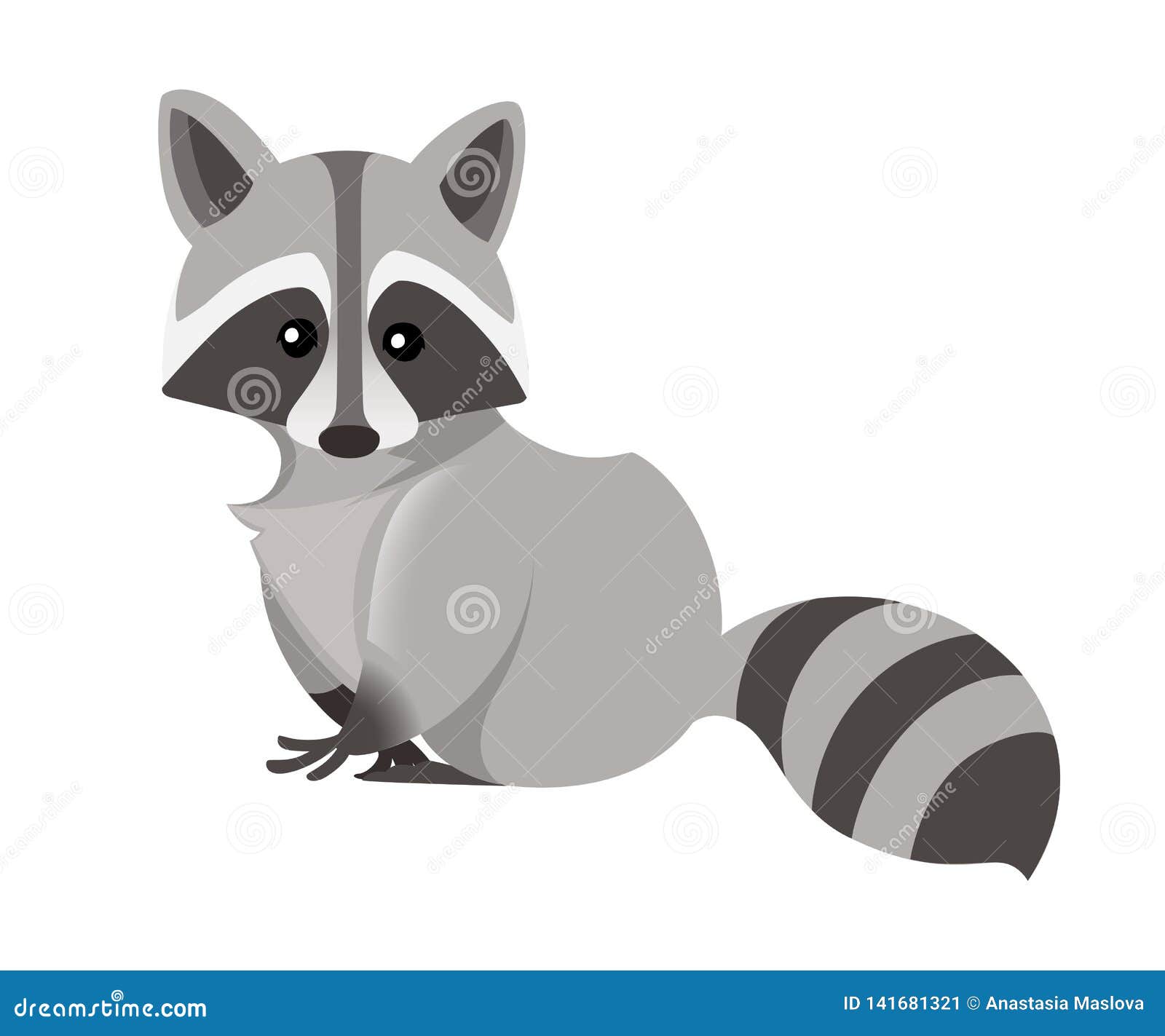 Cute Raccoon. North American Raccoon, Native Mammal. Cartoon Animal Design Stock Illustration - Illustration of naturalistic, classic: 141681321 Cute Raccoon. North American Raccoon, Native Mammal. Cartoon Animal Design Stock Illustration - Illustration of naturalistic, classic: 141681321