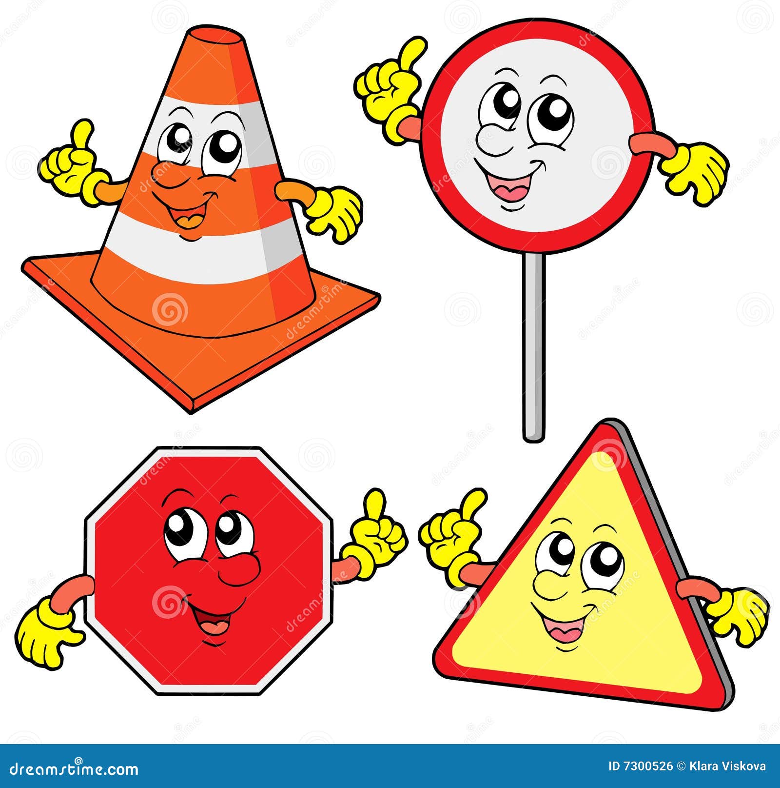 Cute road signs collection stock vector. Illustration of road - 7300526 Cute road signs collection stock vector. Illustration of road - 7300526
