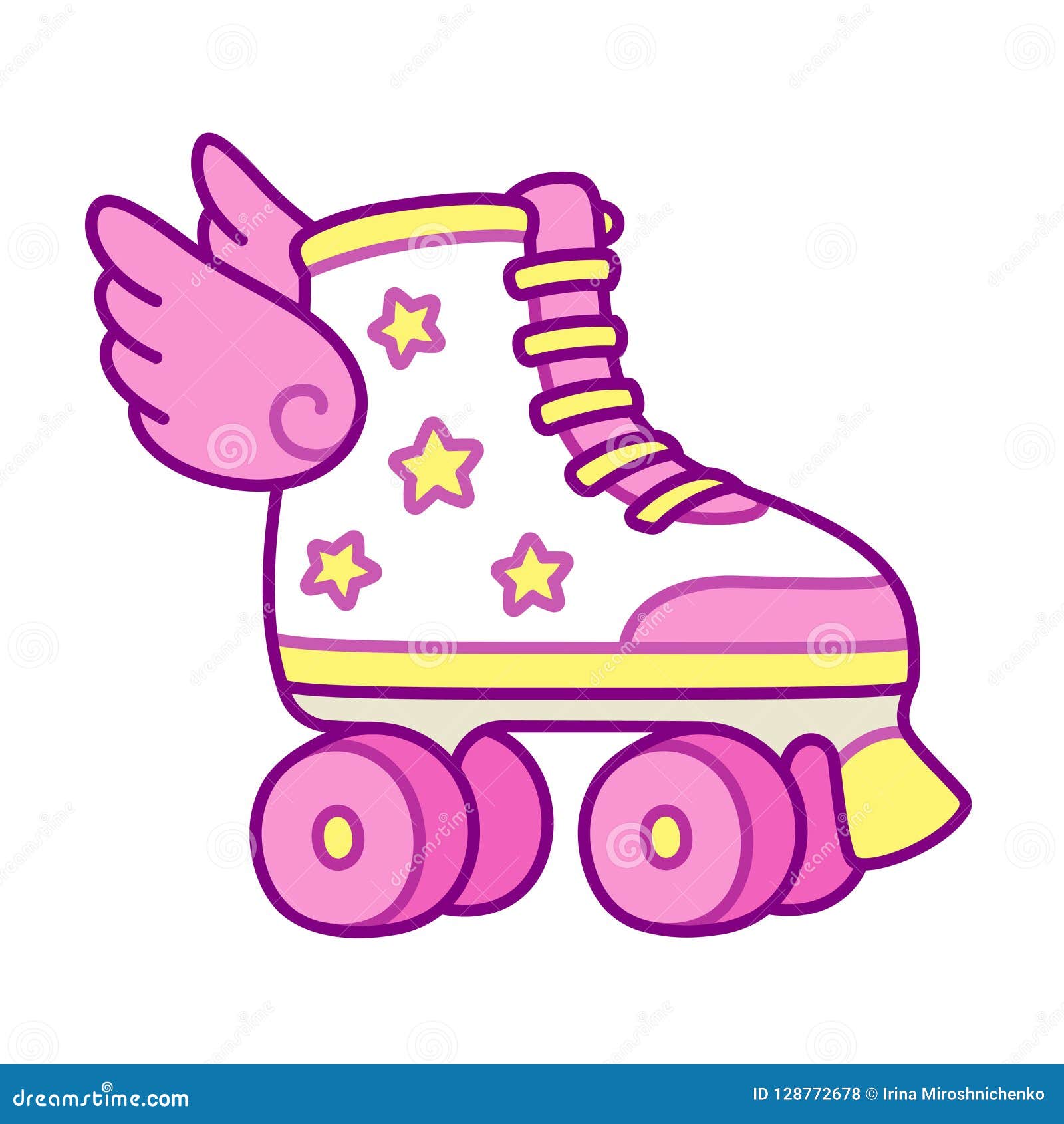 cute roller skates with wings