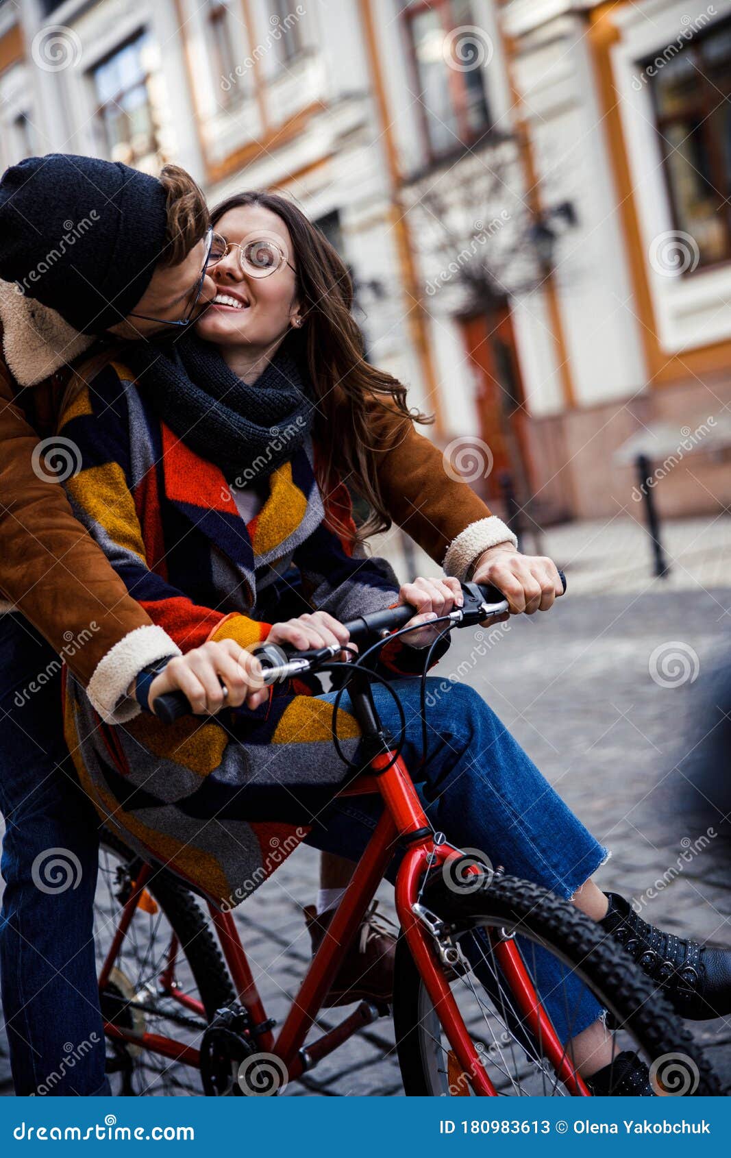 Cute Couple Kissing