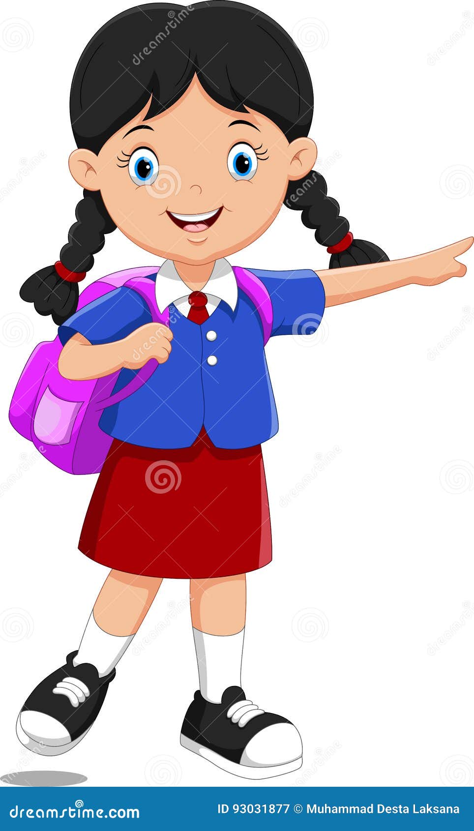 Cute School Girl Cartoon with Backpack Stock Illustration - Illustration of cartoon, child: 93031877 Cute School Girl Cartoon with Backpack Stock Illustration - Illustration of cartoon, child: 93031877