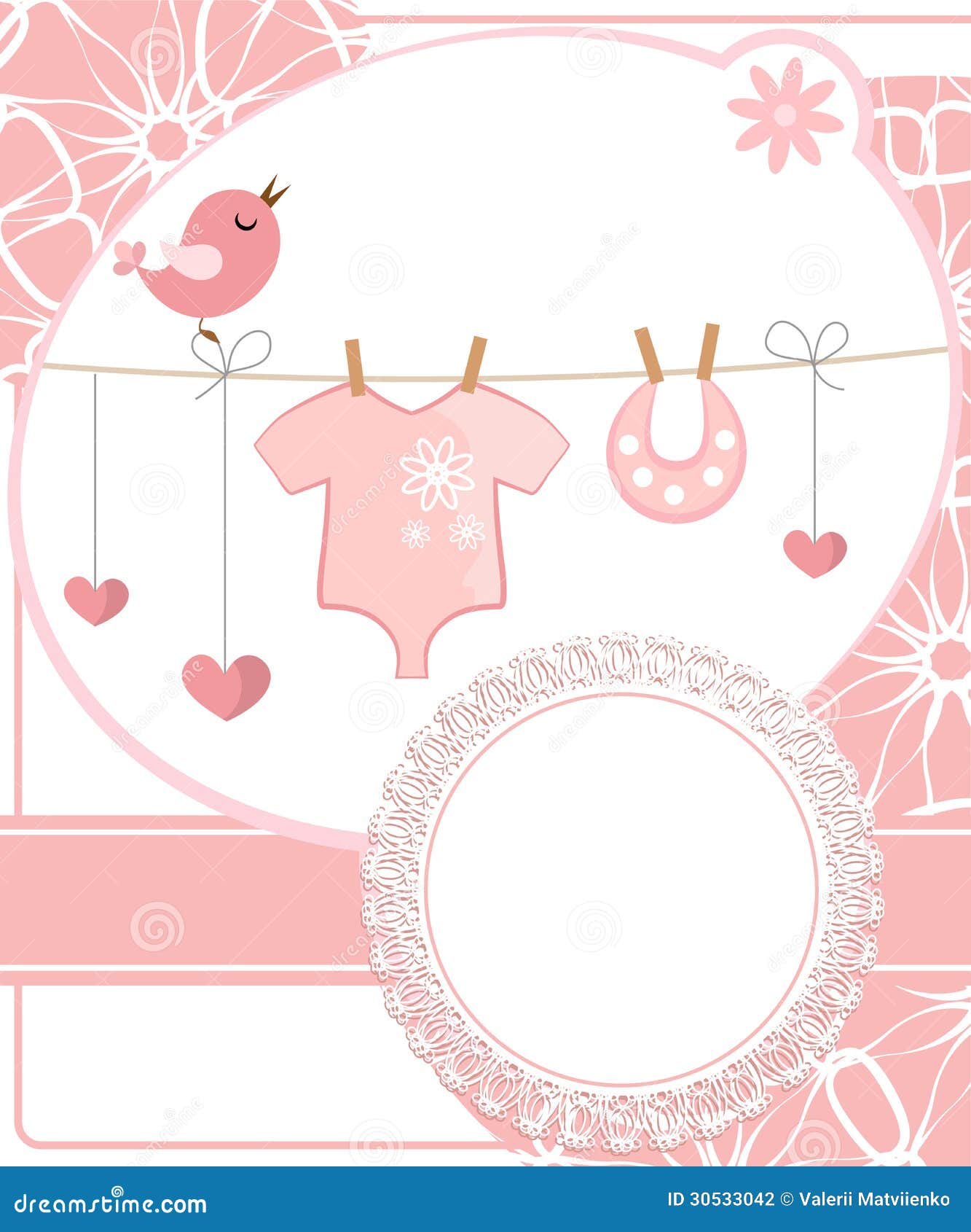 Cute Scrapbook For Girl With Baby Elements Stock Vector Illustration Of Girl Design Cute Scrapbook For Girl With Baby Elements Stock Vector Illustration Of Girl Design