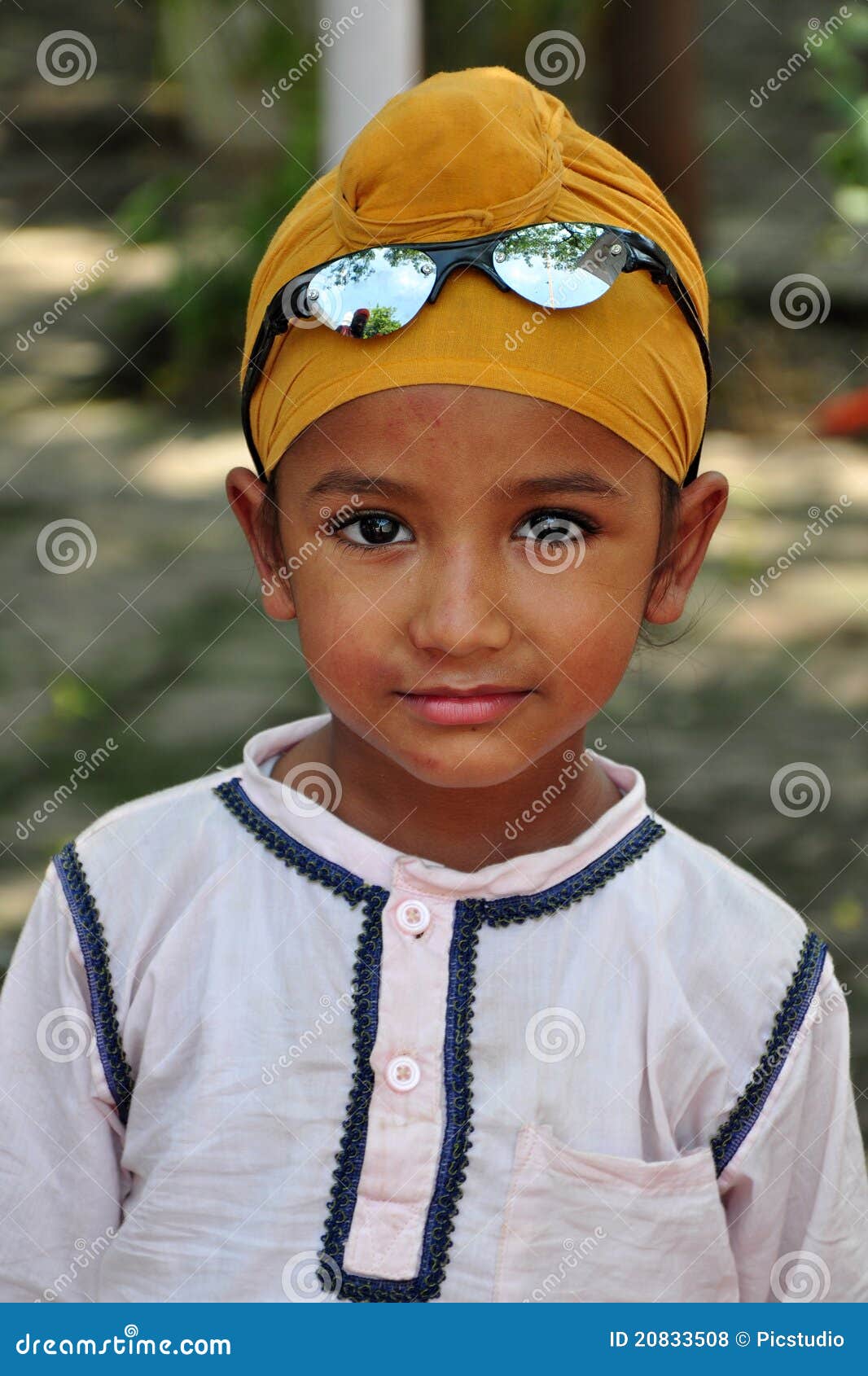 Cute Sikh Boy RoyaltyFree Stock Image 21824800