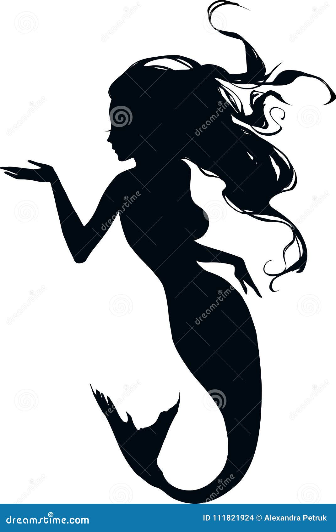 Free Free 251 Curly Hair Mermaid Svg SVG PNG EPS DXF File