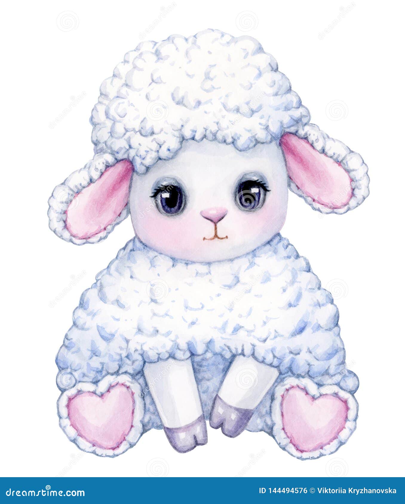 Cute White Lamb Sheep Cartoon Illustration Citypng Vrogue Co